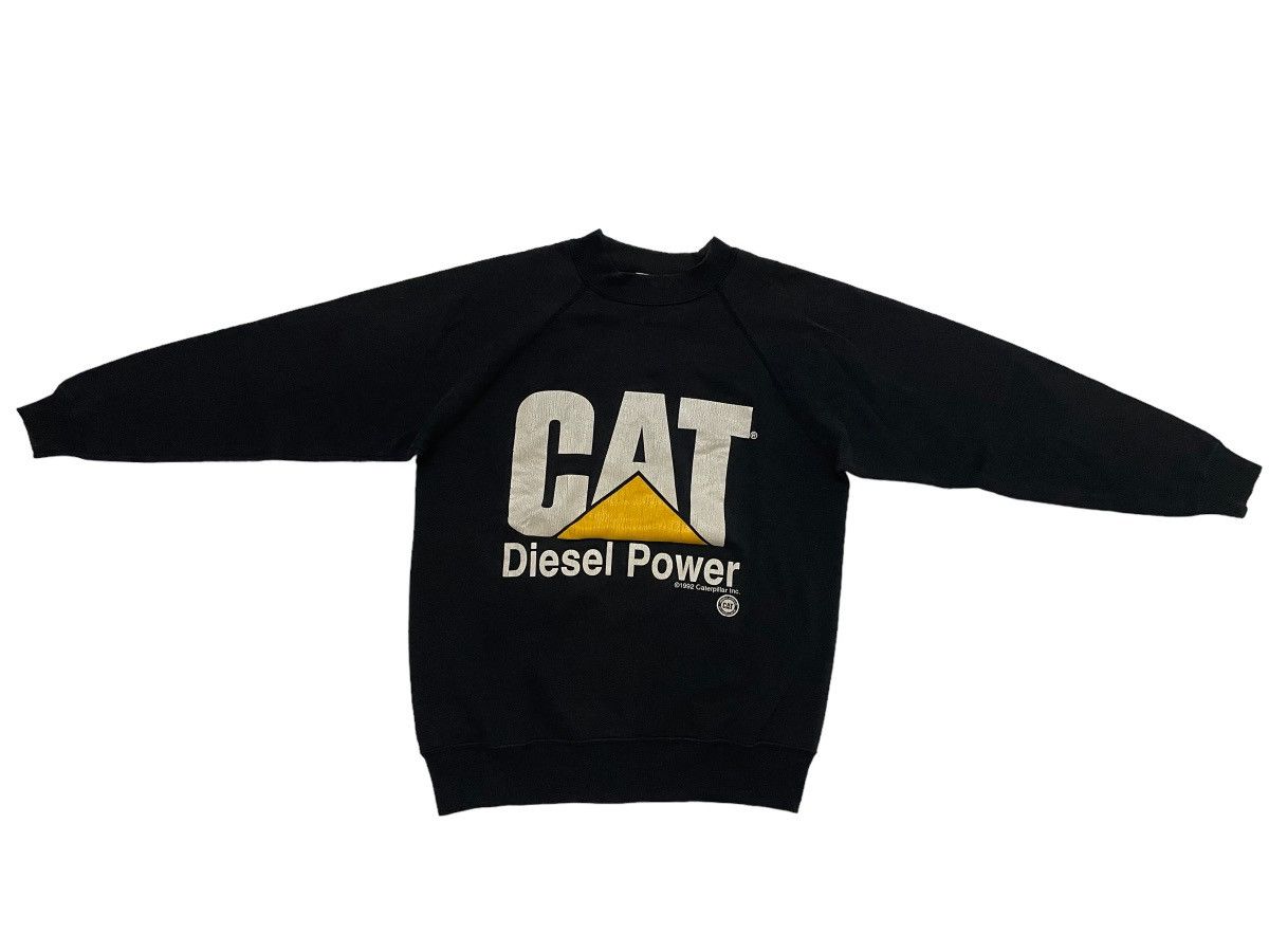 Caterpillar × Vintage Vintage CATerpillar Sweatshirt Size US M / EU 48-50 / 2 - 1 Thumbnail