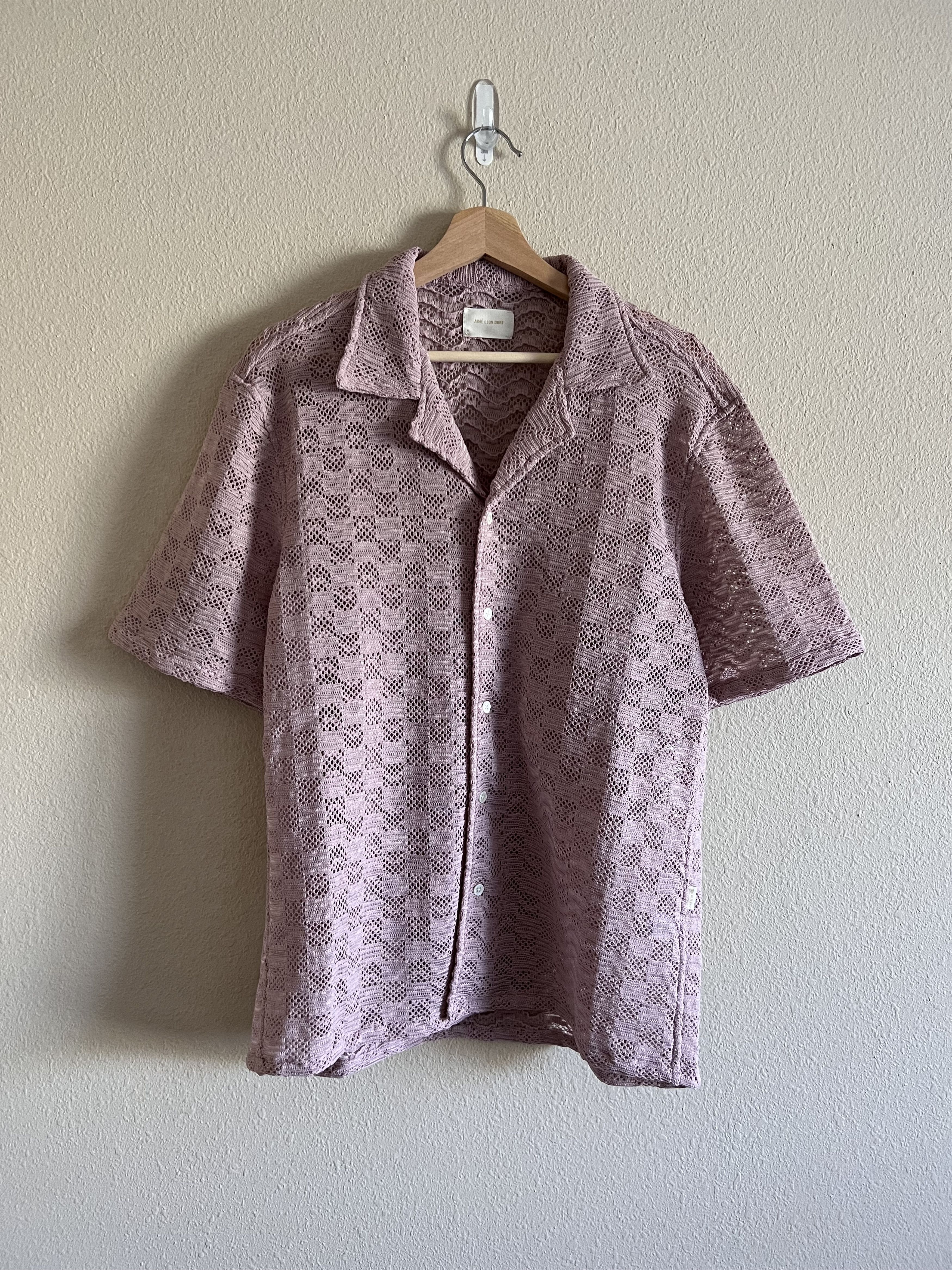 トップス Aime Leon Dore Rico Shirt Violet Ice NEW Aime Leon Dore ALD / Rico Shirt Violet Ice XL pink | eBay