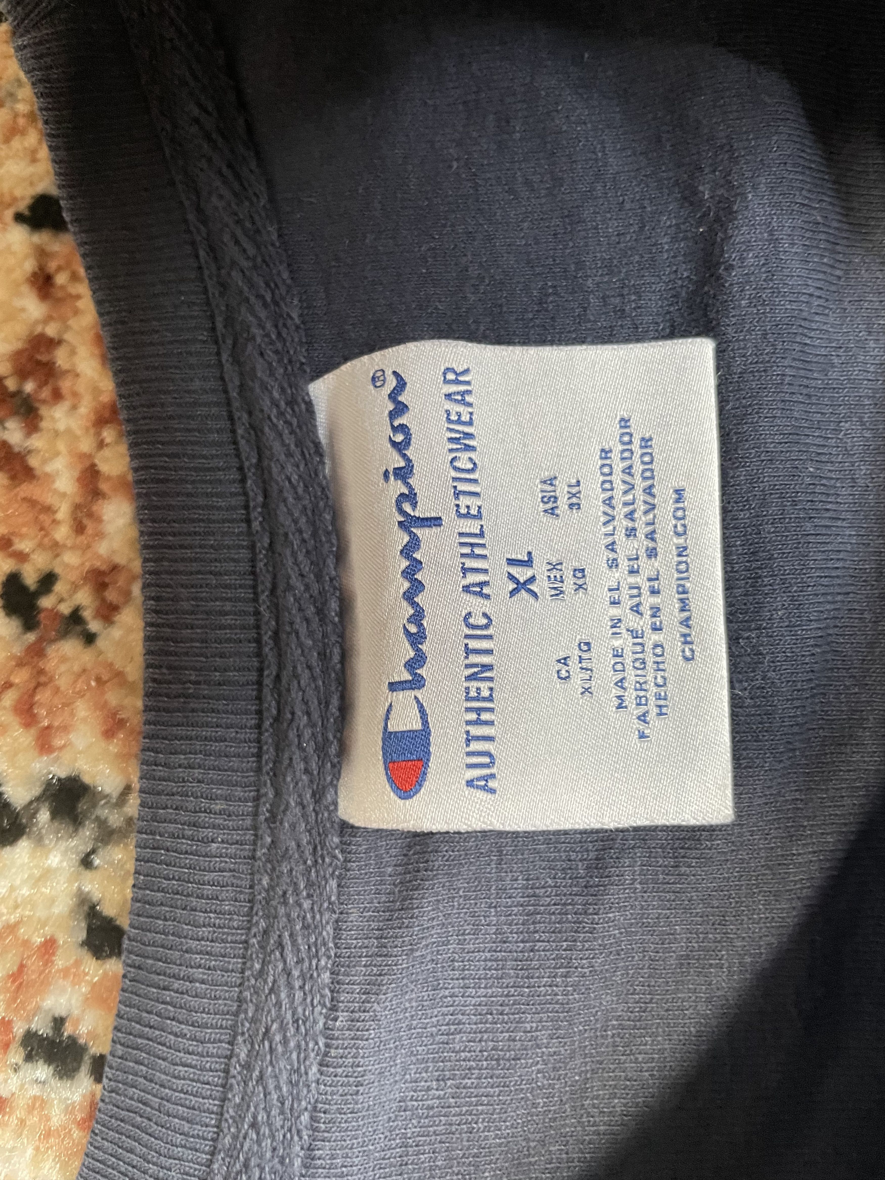 Champion Champion - Navy Blue Crewneck Size US XL / EU 56 / 4 - 3 Thumbnail