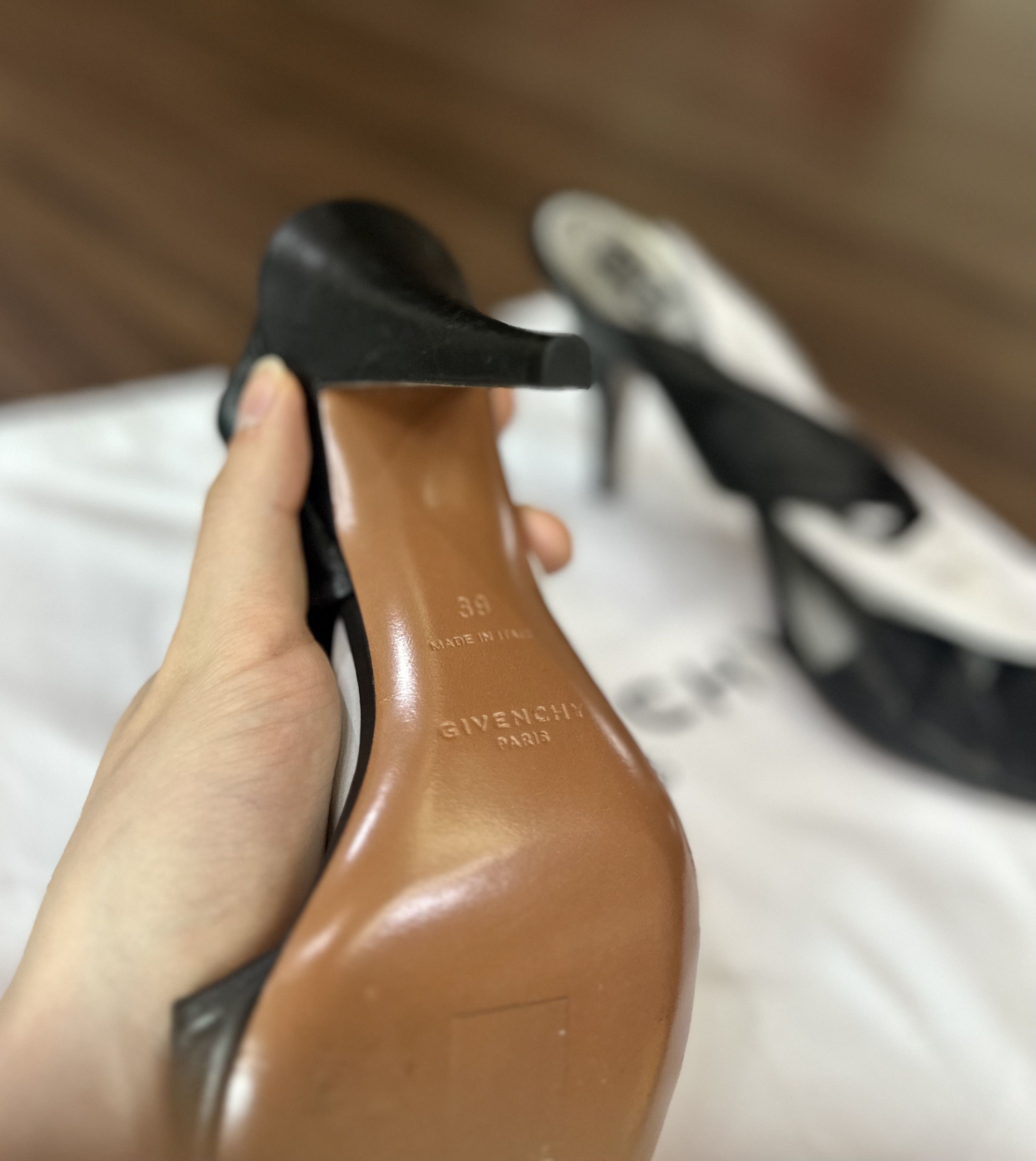 Givenchy GIVENCHY Bi-Color Slingback Sandals Size US 9 / IT 39 - 4 Thumbnail