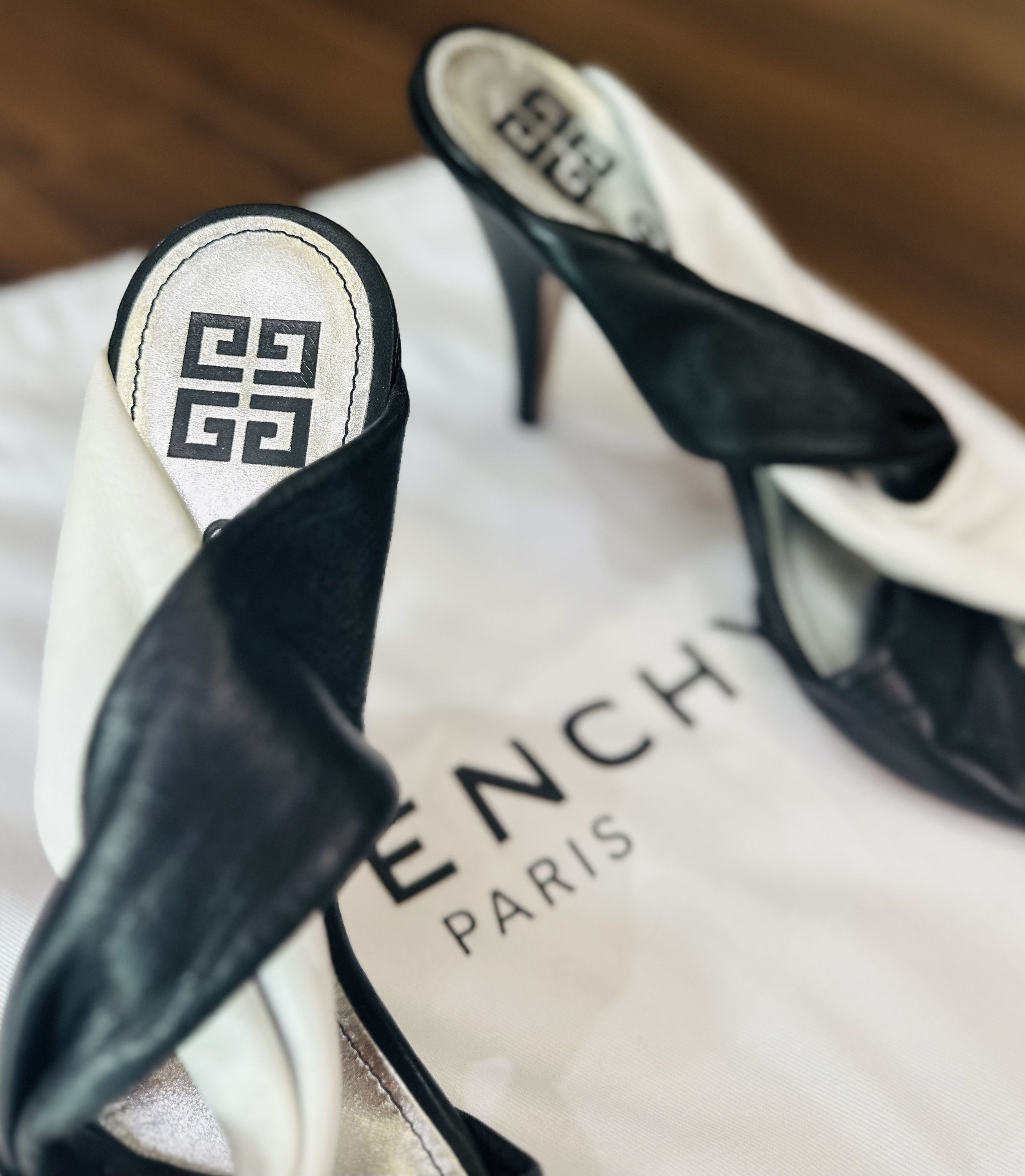 Givenchy GIVENCHY Bi-Color Slingback Sandals Size US 9 / IT 39 - 3 Thumbnail