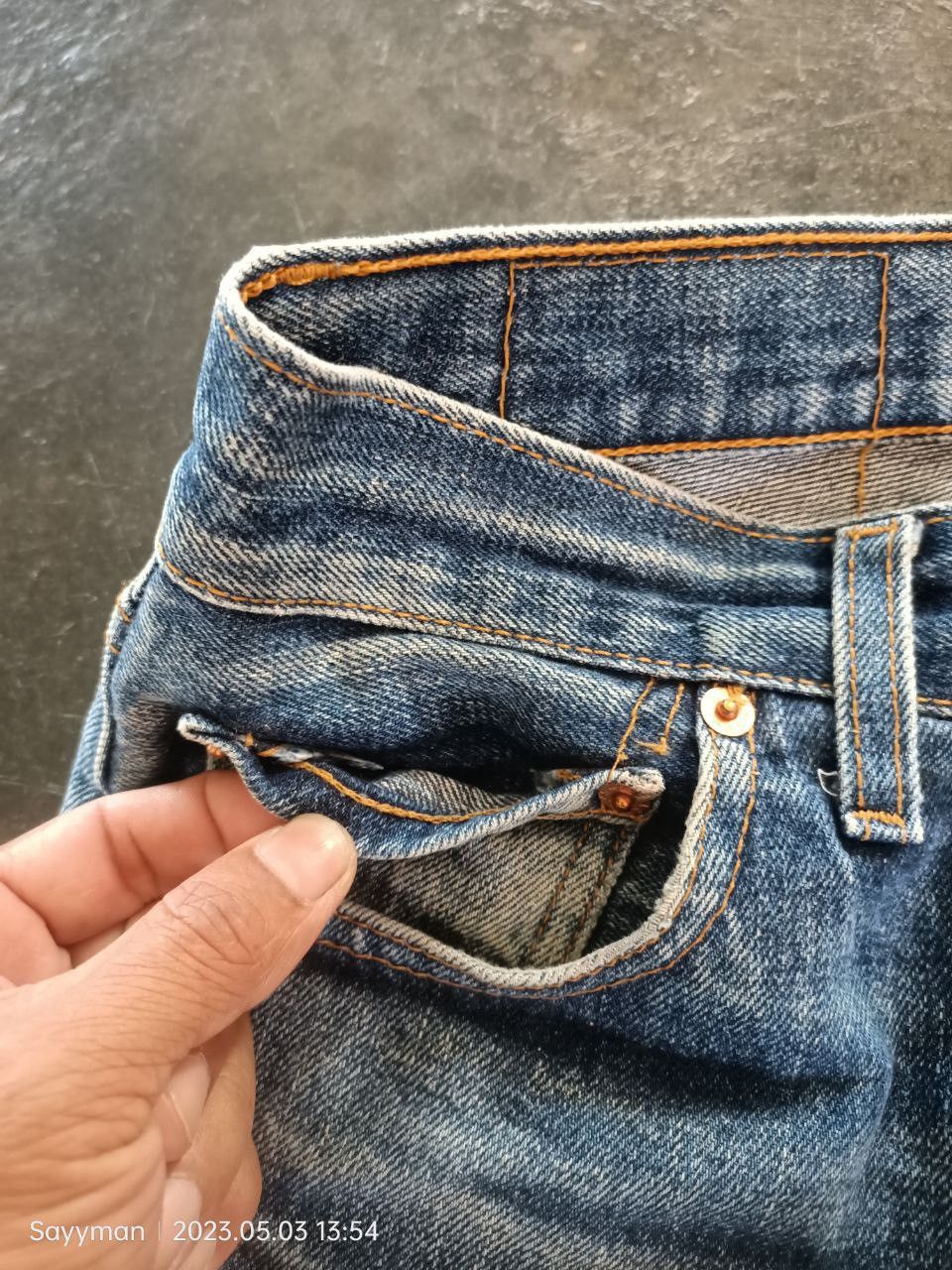 Levi's × Vintage Vtg LEVIS 505 Distressed Jeans Size US 29 - 4 Thumbnail