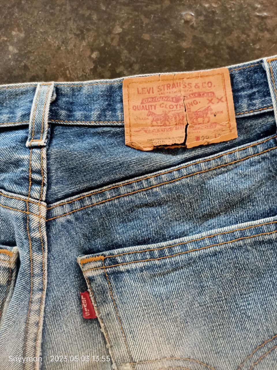 Levi's × Vintage Vtg LEVIS 505 Distressed Jeans Size US 29 - 7 Thumbnail