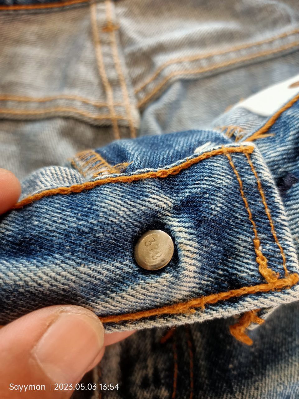 Levi's × Vintage Vtg LEVIS 505 Distressed Jeans Size US 29 - 8 Thumbnail