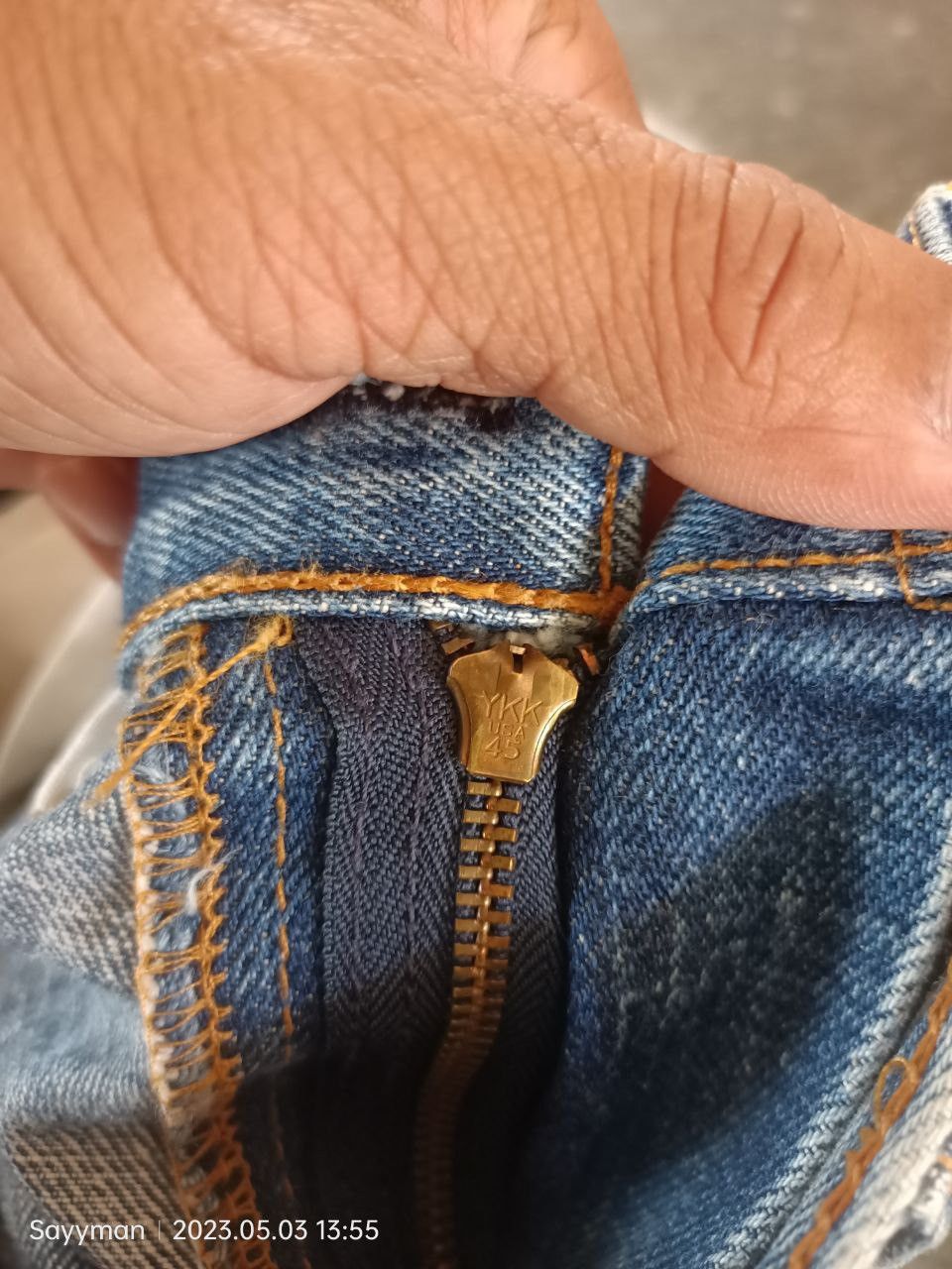Levi's × Vintage Vtg LEVIS 505 Distressed Jeans Size US 29 - 10 Thumbnail
