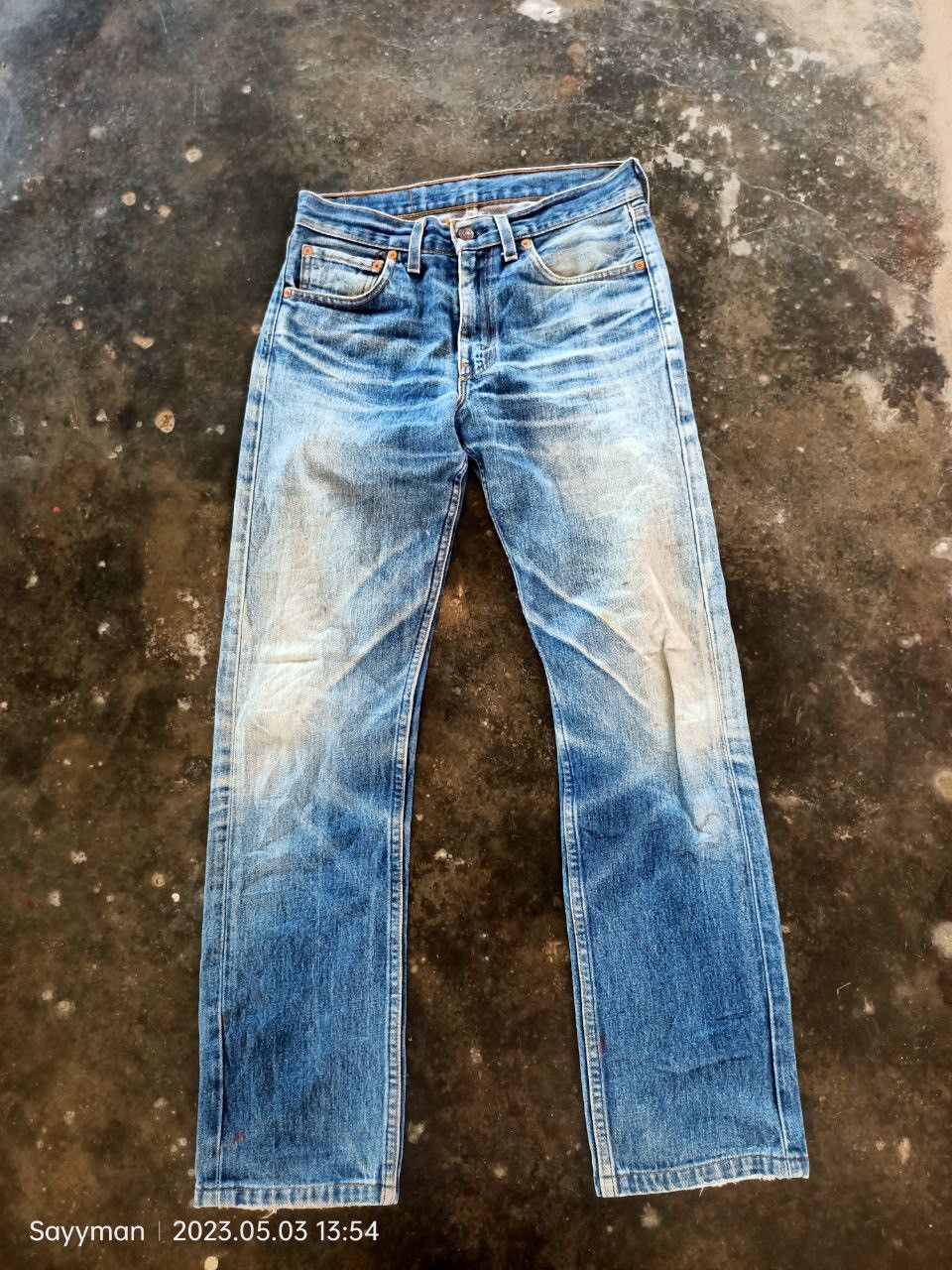Levi's × Vintage Vtg LEVIS 505 Distressed Jeans Size US 29 - 1 Thumbnail