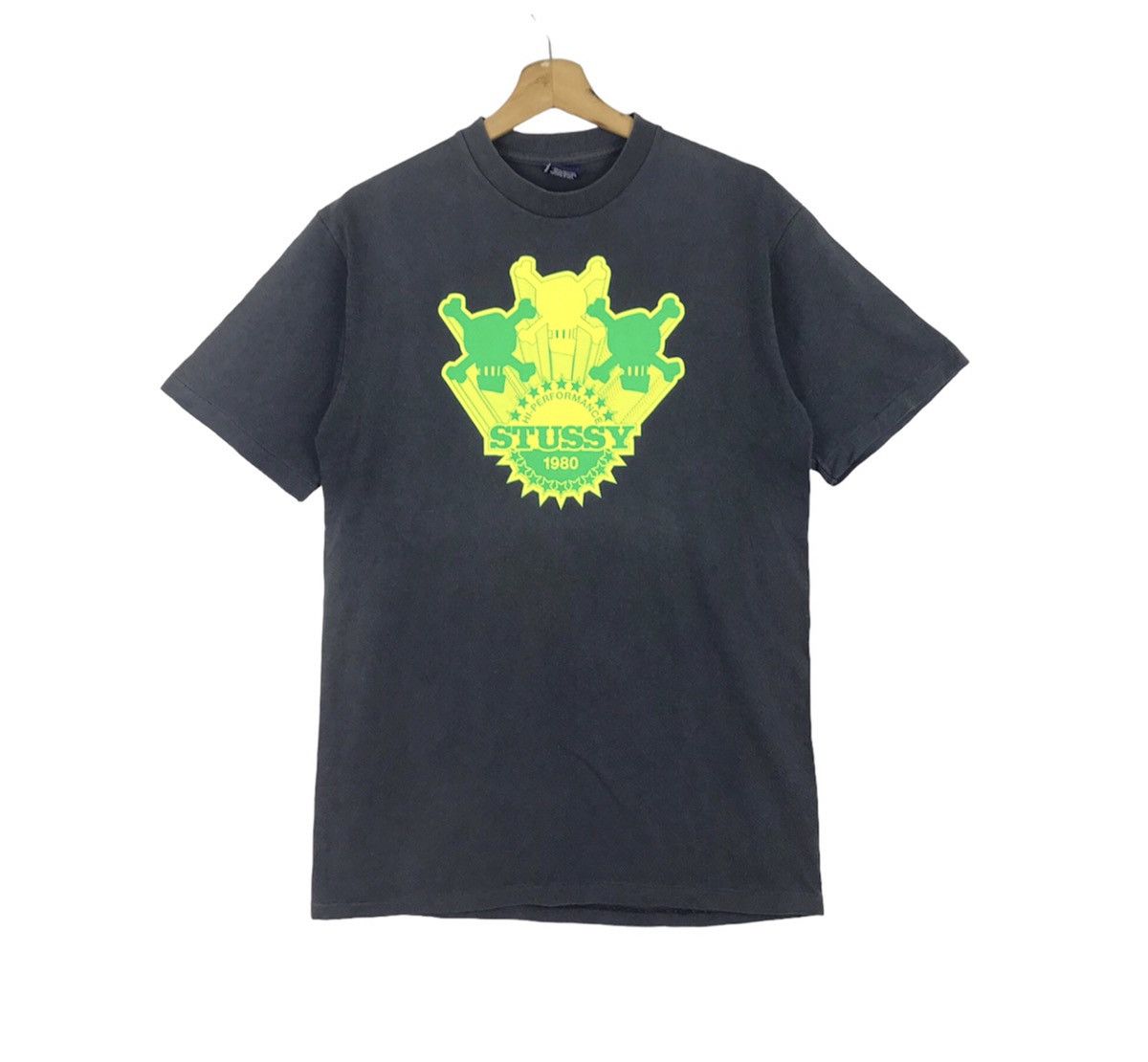 Vintage Stussy Tshirt Black Colour On M size