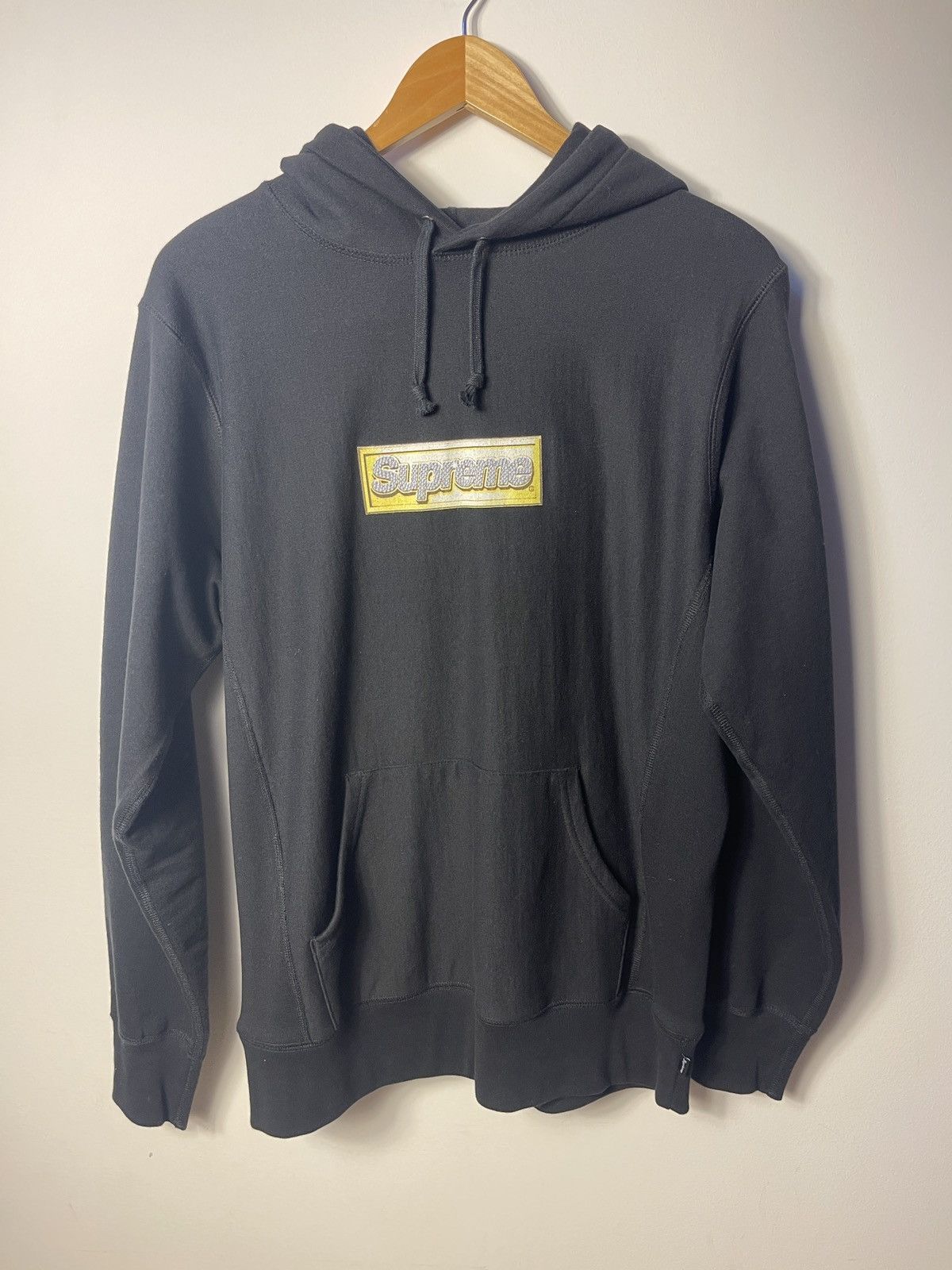 Supreme Bling Box Logo Hoodie | Grailed