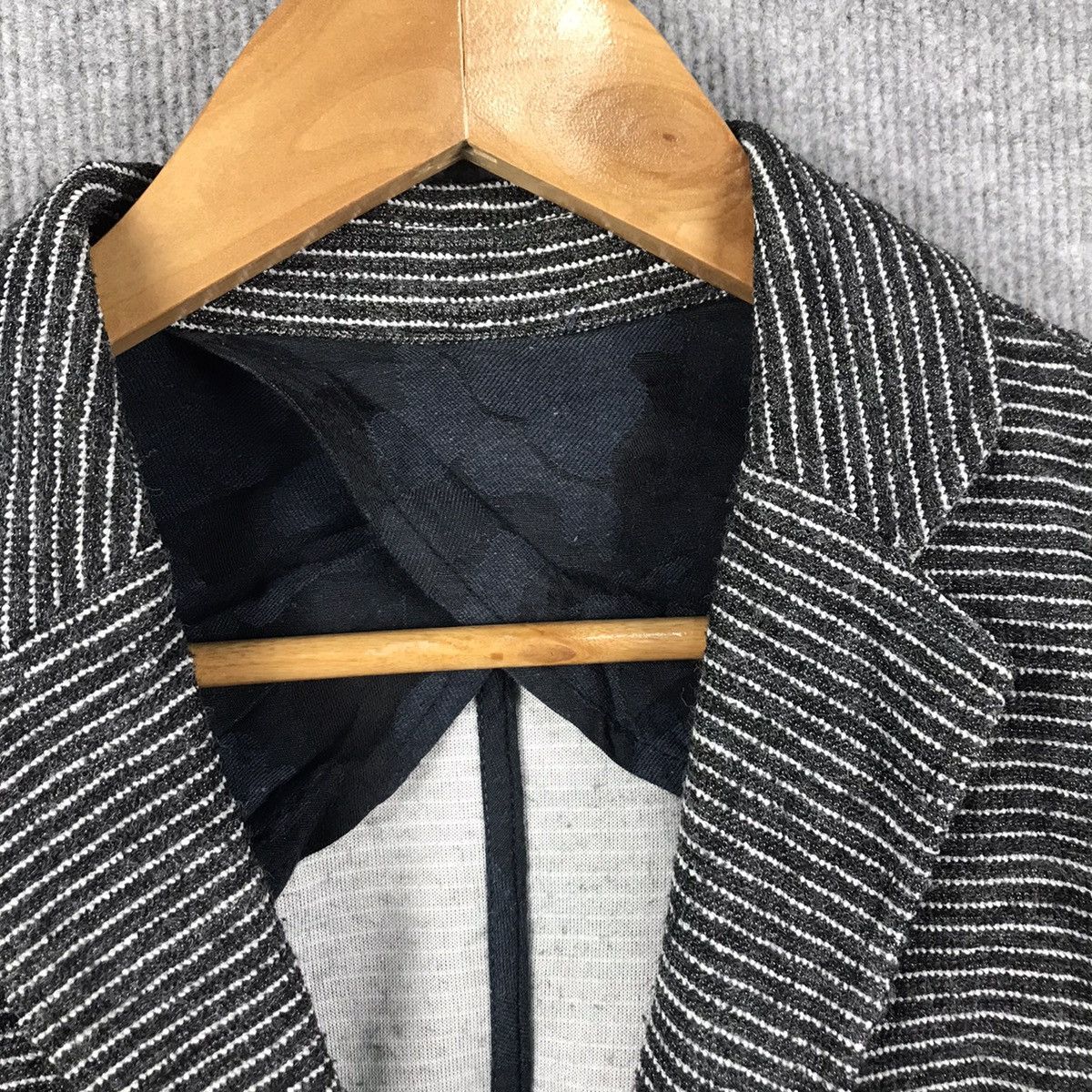 If Six Was Nine × Japanese Brand × Tornado Mart Semanticdesign Punk jaapn Striped blazer jacket Size US S / EU 44-46 / 1 - 5 Thumbnail