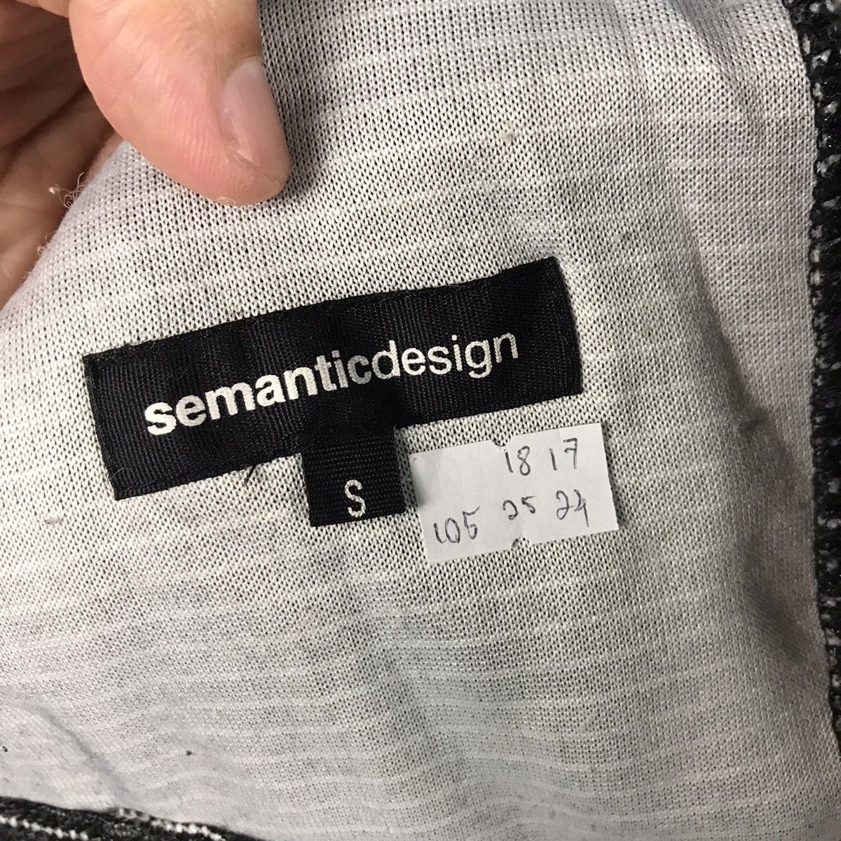 If Six Was Nine × Japanese Brand × Tornado Mart Semanticdesign Punk jaapn Striped blazer jacket Size US S / EU 44-46 / 1 - 8 Thumbnail