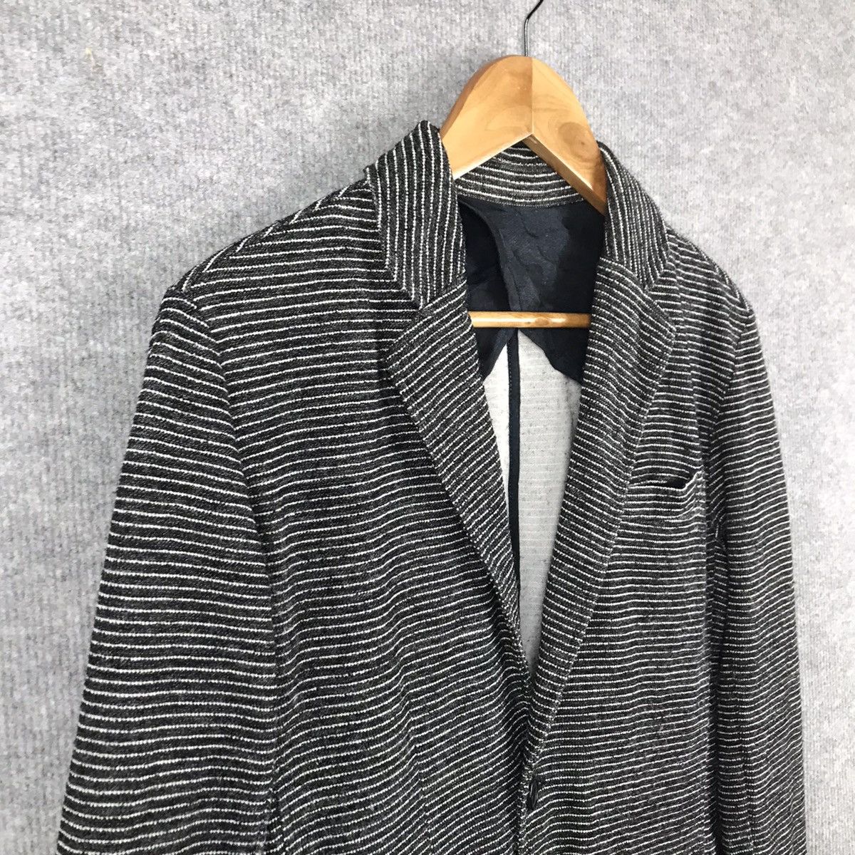 If Six Was Nine × Japanese Brand × Tornado Mart Semanticdesign Punk jaapn Striped blazer jacket Size US S / EU 44-46 / 1 - 4 Thumbnail