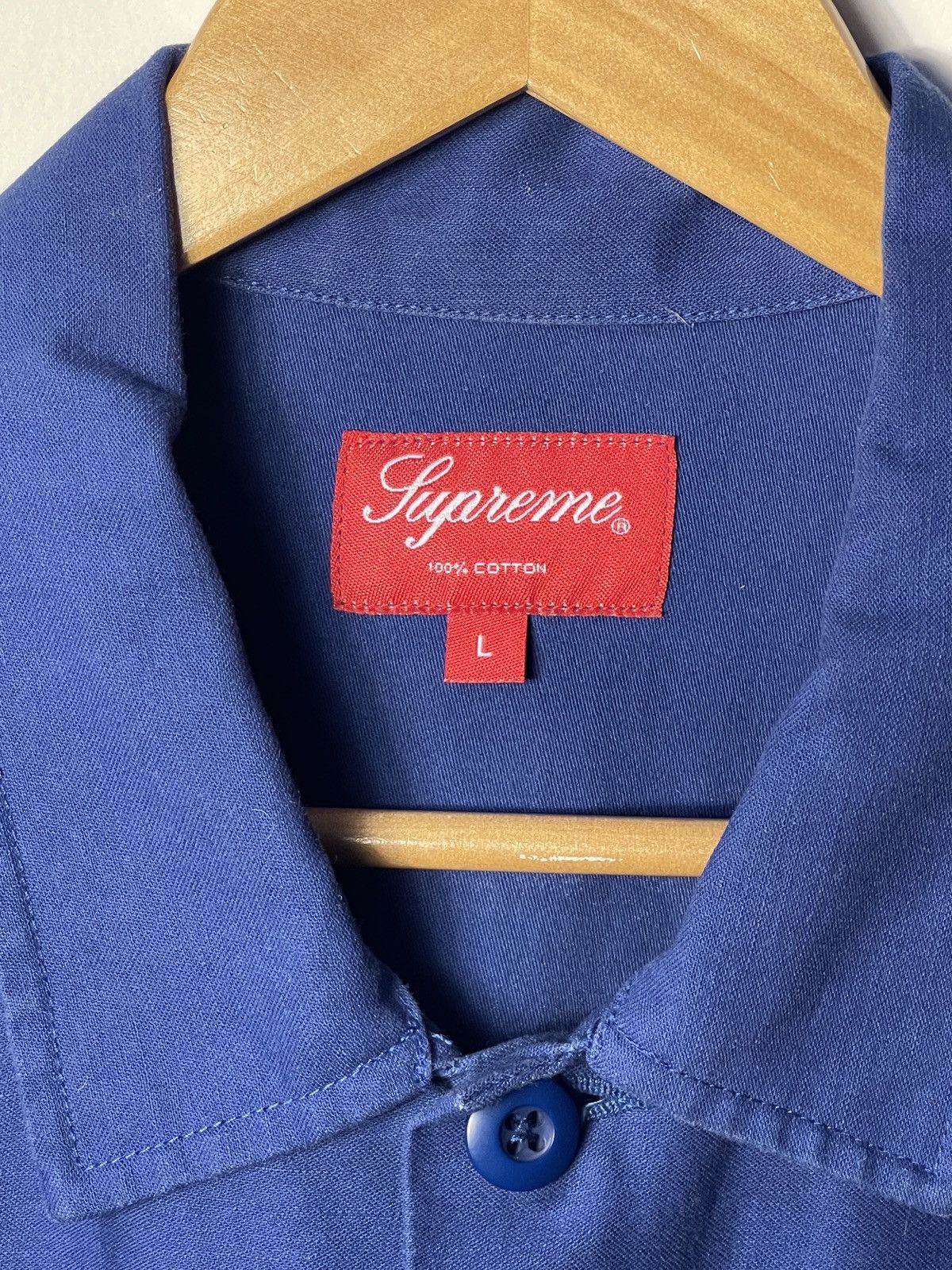 Supreme Supreme Army Shirt “To Protect and Serve” Size US L / EU 52-54 / 3 - 4 Thumbnail