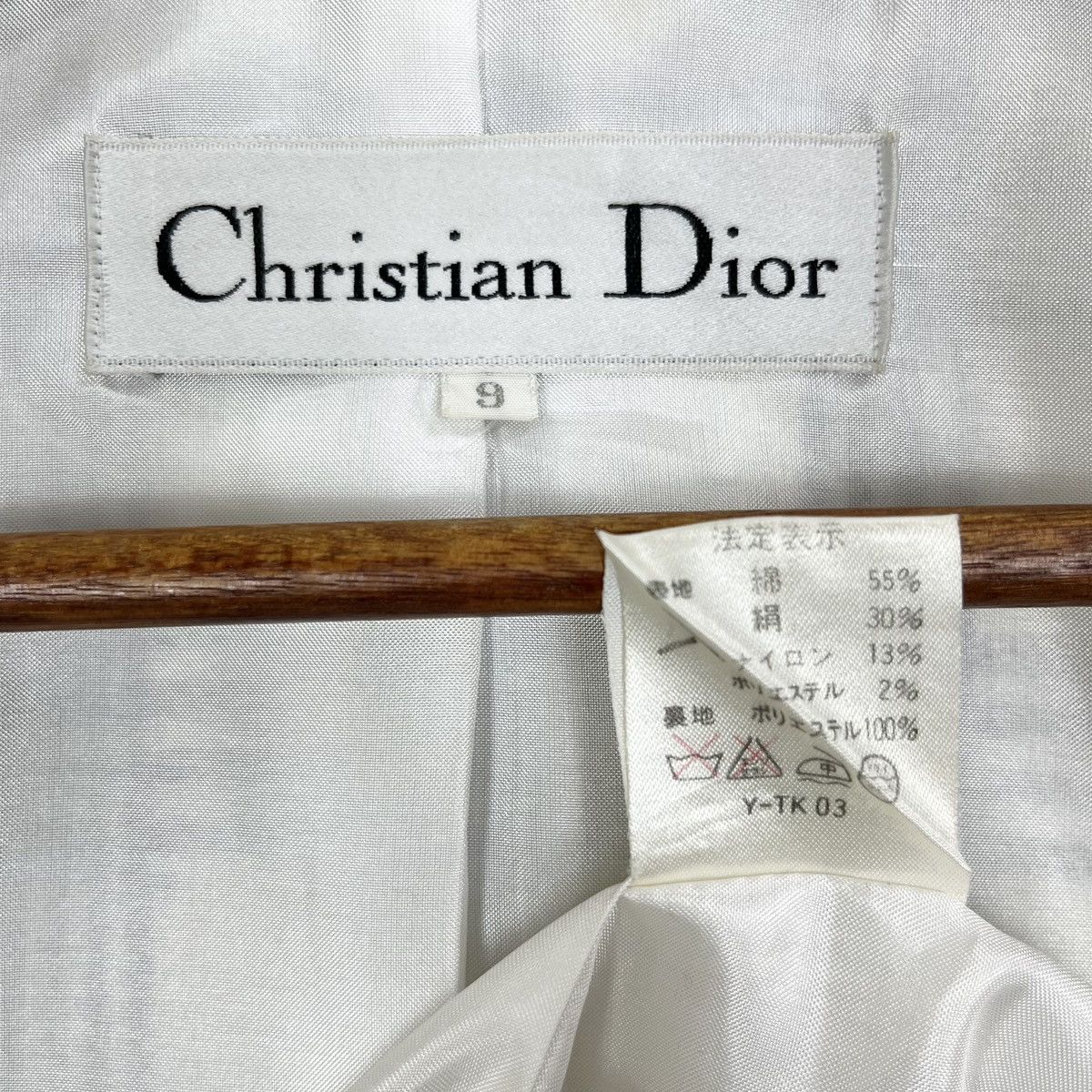 Christian Dior Monsieur × Vintage Vintage Christian Dior Tweed Blazer Jacket Size M / US 6-8 / IT 42-44 - 7 Thumbnail