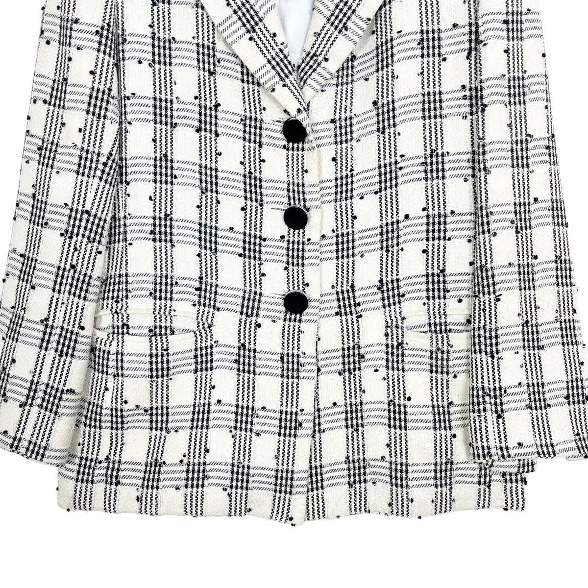 Christian Dior Monsieur × Vintage Vintage Christian Dior Tweed Blazer Jacket Size M / US 6-8 / IT 42-44 - 3 Thumbnail