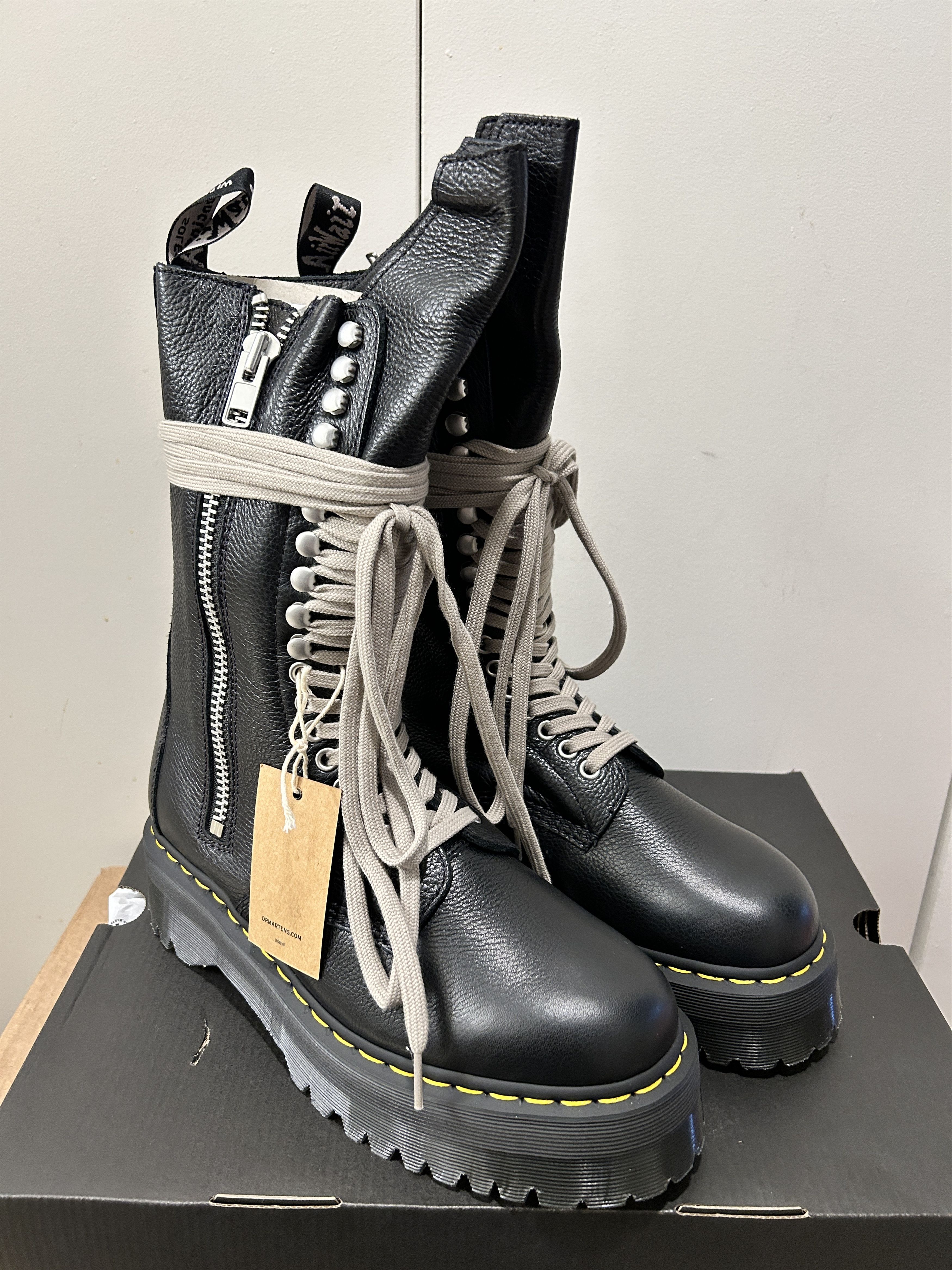 Rick Owens Dr Martens 1918 | Grailed