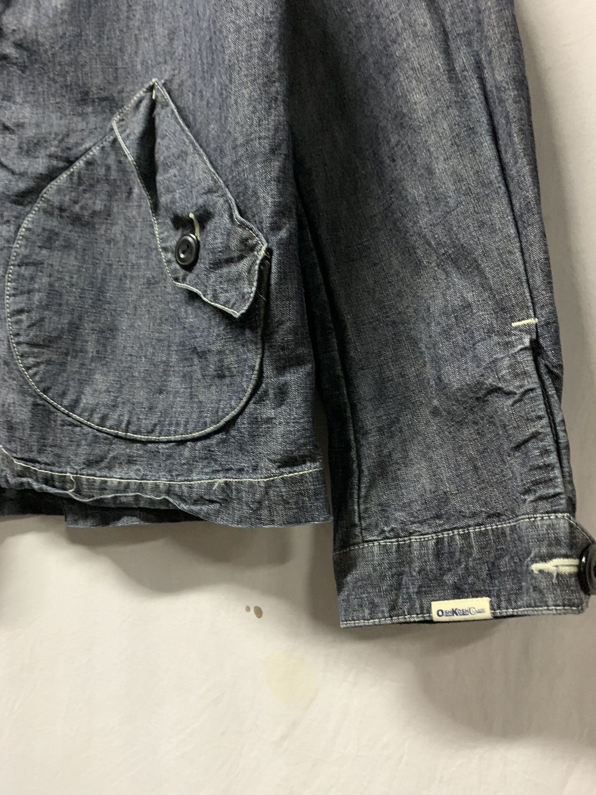 Japanese Brand × Oshkosh Vintage Oshkosh Denim Hoodie Jacket Size US M / EU 48-50 / 2 - 6 Thumbnail