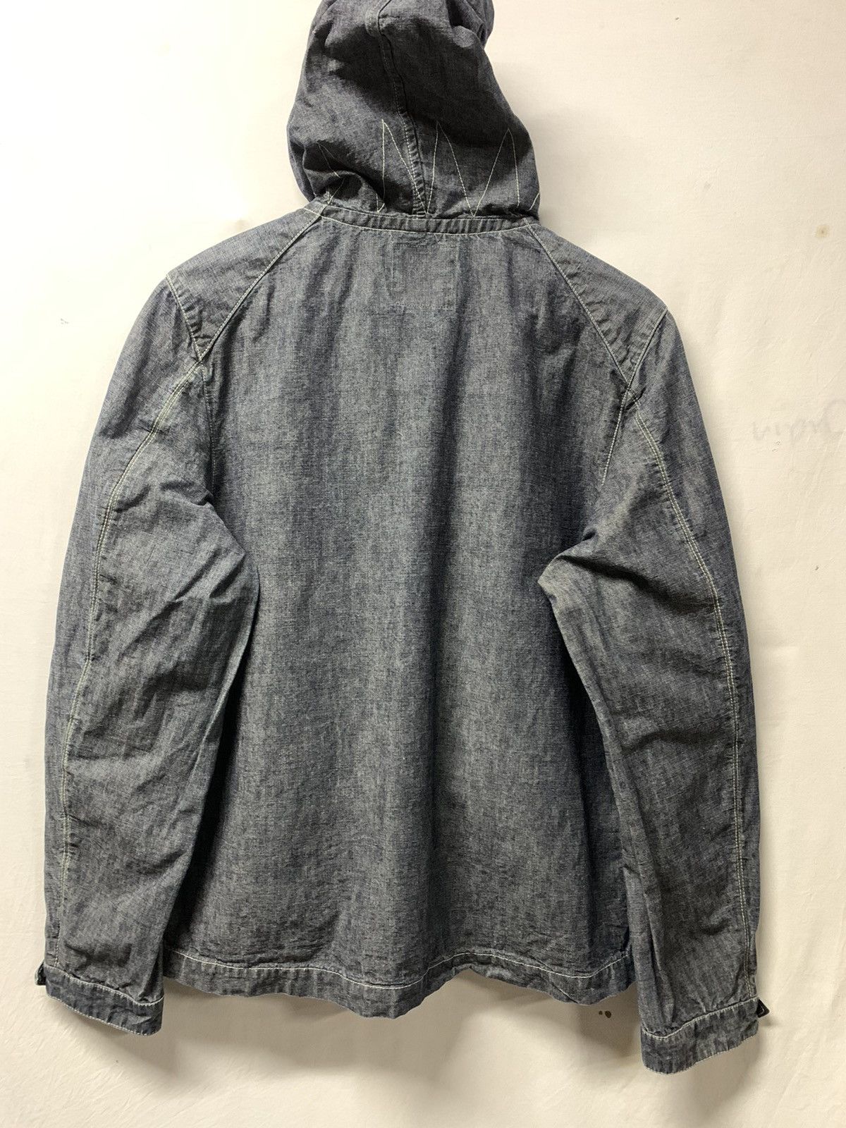 Japanese Brand × Oshkosh Vintage Oshkosh Denim Hoodie Jacket Size US M / EU 48-50 / 2 - 5 Thumbnail