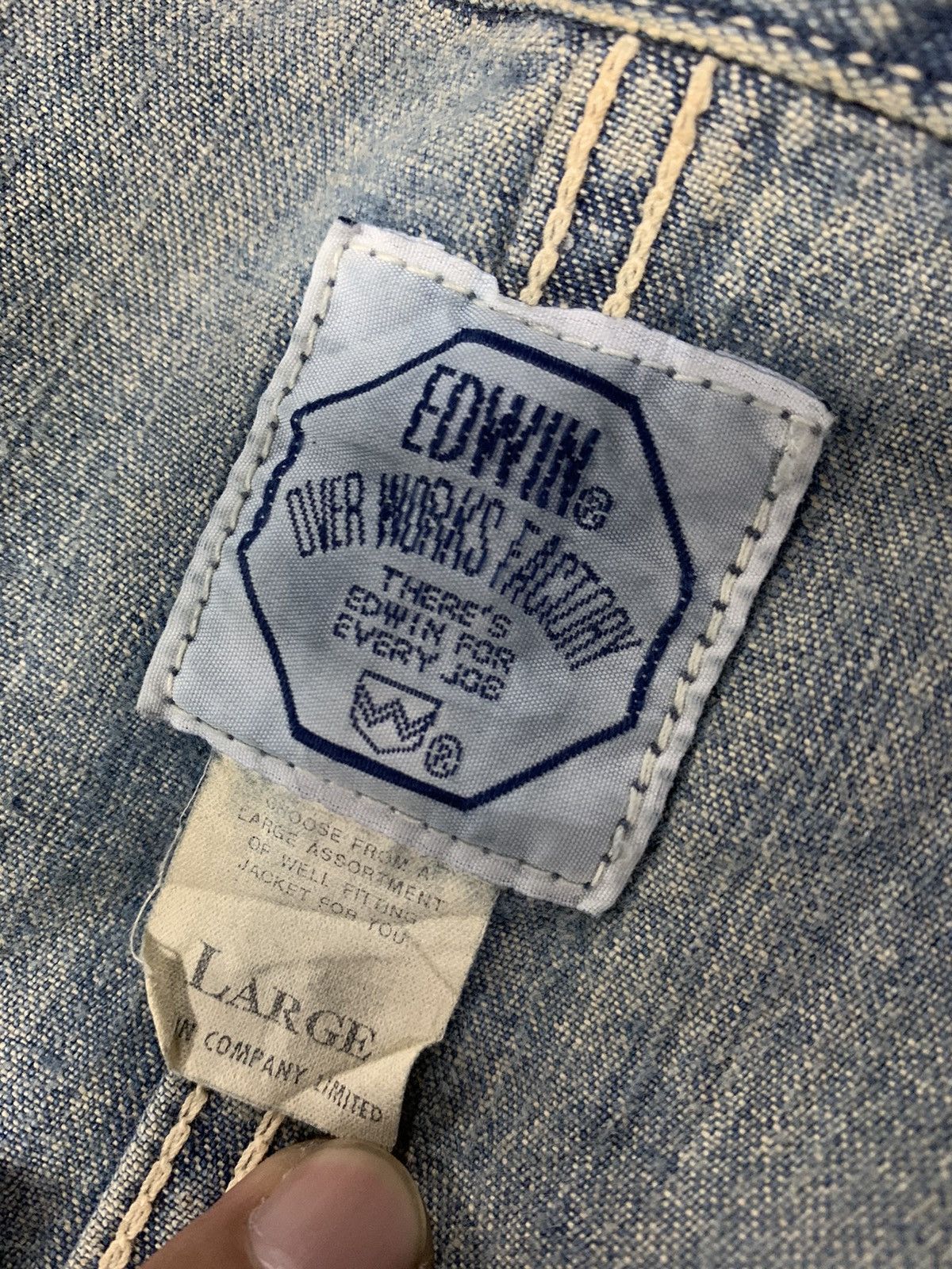 Edwin × Japanese Brand Edwin Chore Jacket Size US L / EU 52-54 / 3 - 11 Thumbnail