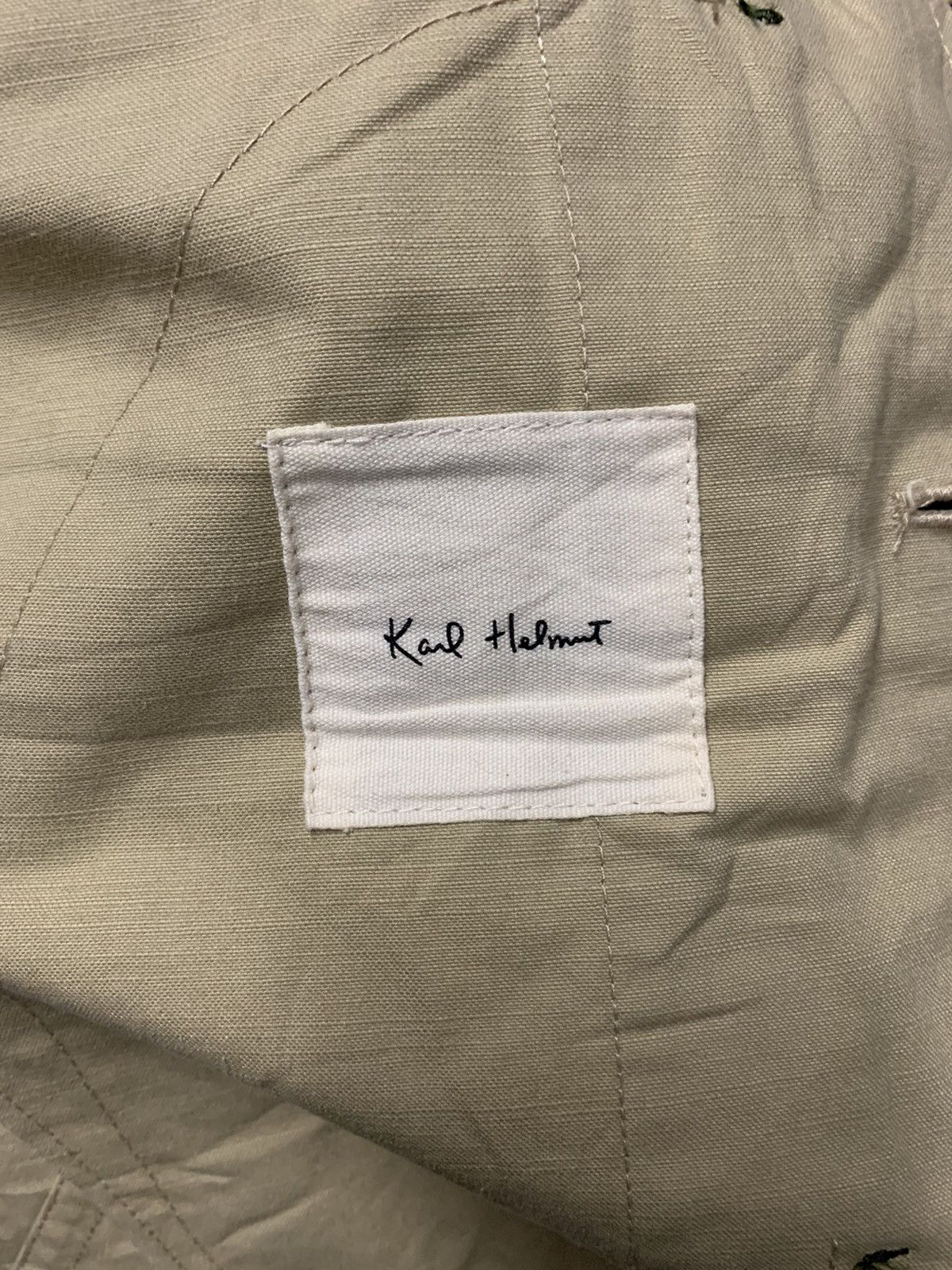 Japanese Brand × Karl Helmut Karl Helmut Hoodie Jacket Size US L / EU 52-54 / 3 - 7 Thumbnail