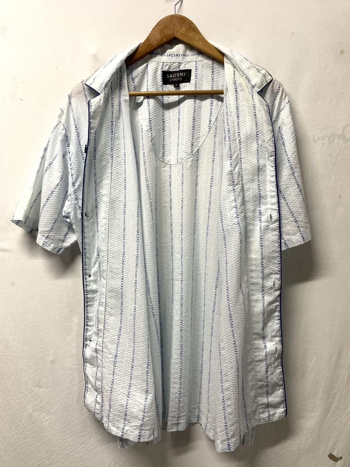 Japanese Brand × Vintage × Yohji Yamamoto Vintage Sacsny Y’saccs Pyjamas Size US L / EU 52-54 / 3 - 5 Thumbnail