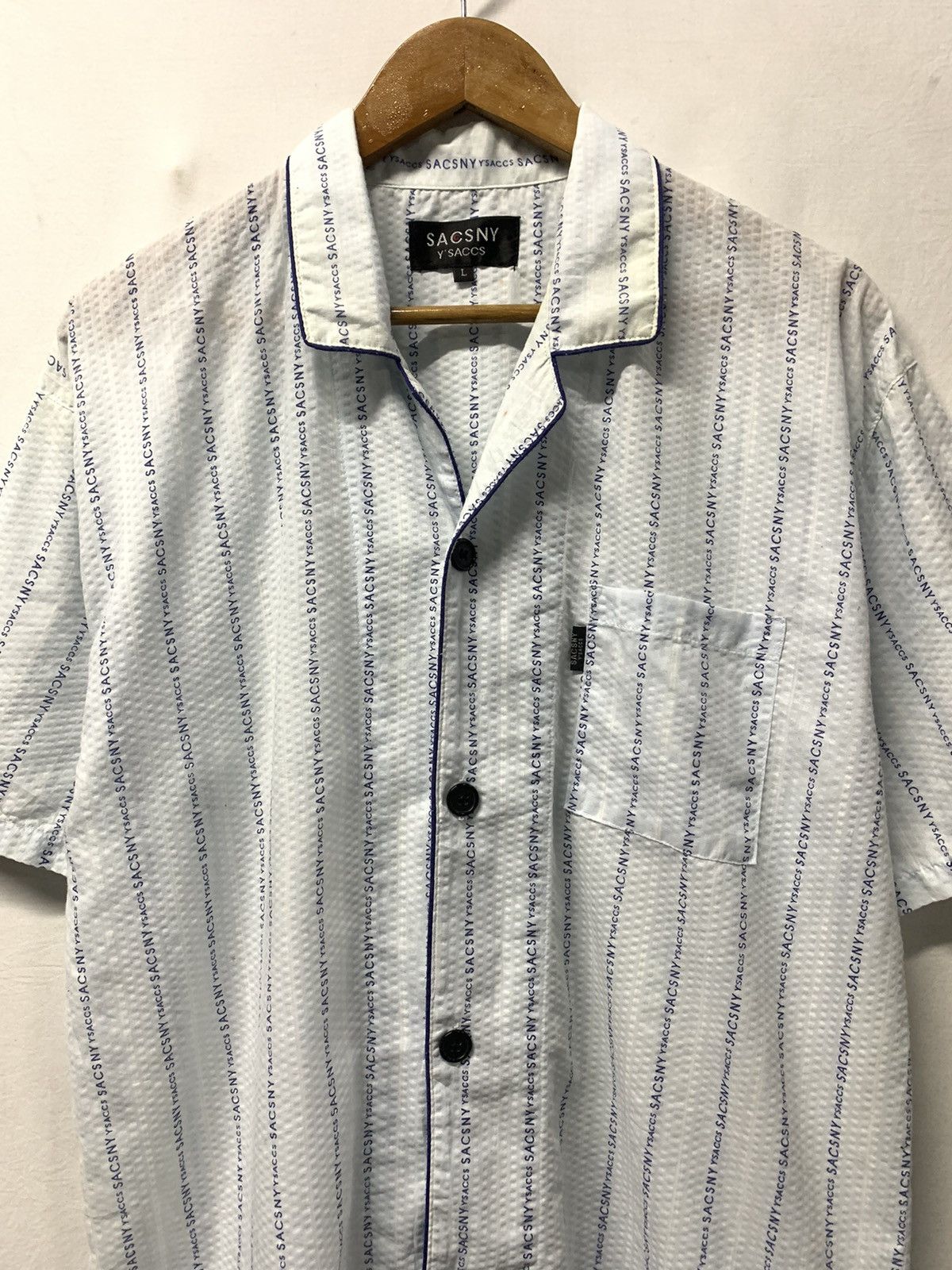 Japanese Brand × Vintage × Yohji Yamamoto Vintage Sacsny Y’saccs Pyjamas Size US L / EU 52-54 / 3 - 3 Thumbnail