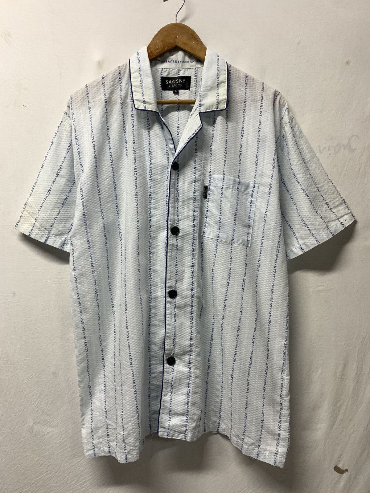 Japanese Brand × Vintage × Yohji Yamamoto Vintage Sacsny Y’saccs Pyjamas Size US L / EU 52-54 / 3 - 1 Thumbnail
