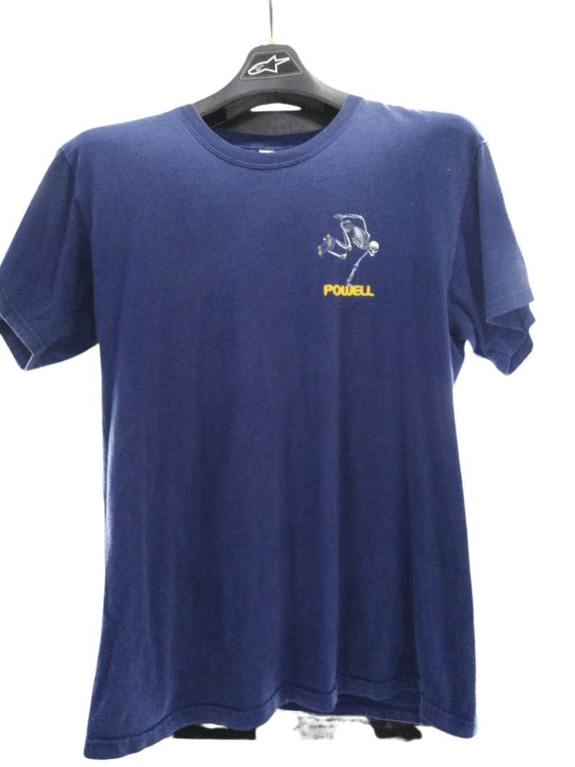 Bones × Powell Peralta × Vintage Rare Vintage Powell Peralta Bones Skateboard Streetwear Tee Size US S / EU 44-46 / 1 - 2 Thumbnail