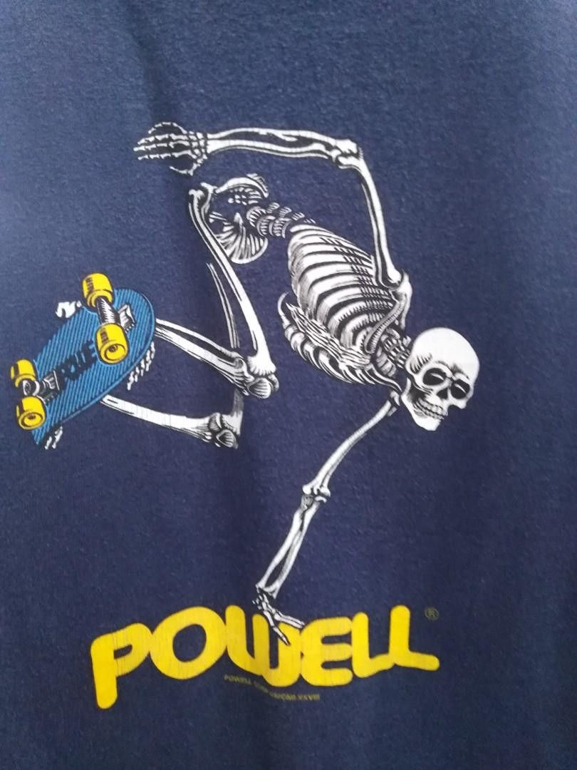 Powell Peralta Vintage Powell Classic Bones Skeleton Skate Tee Size US S / EU 44-46 / 1 - 6 Thumbnail