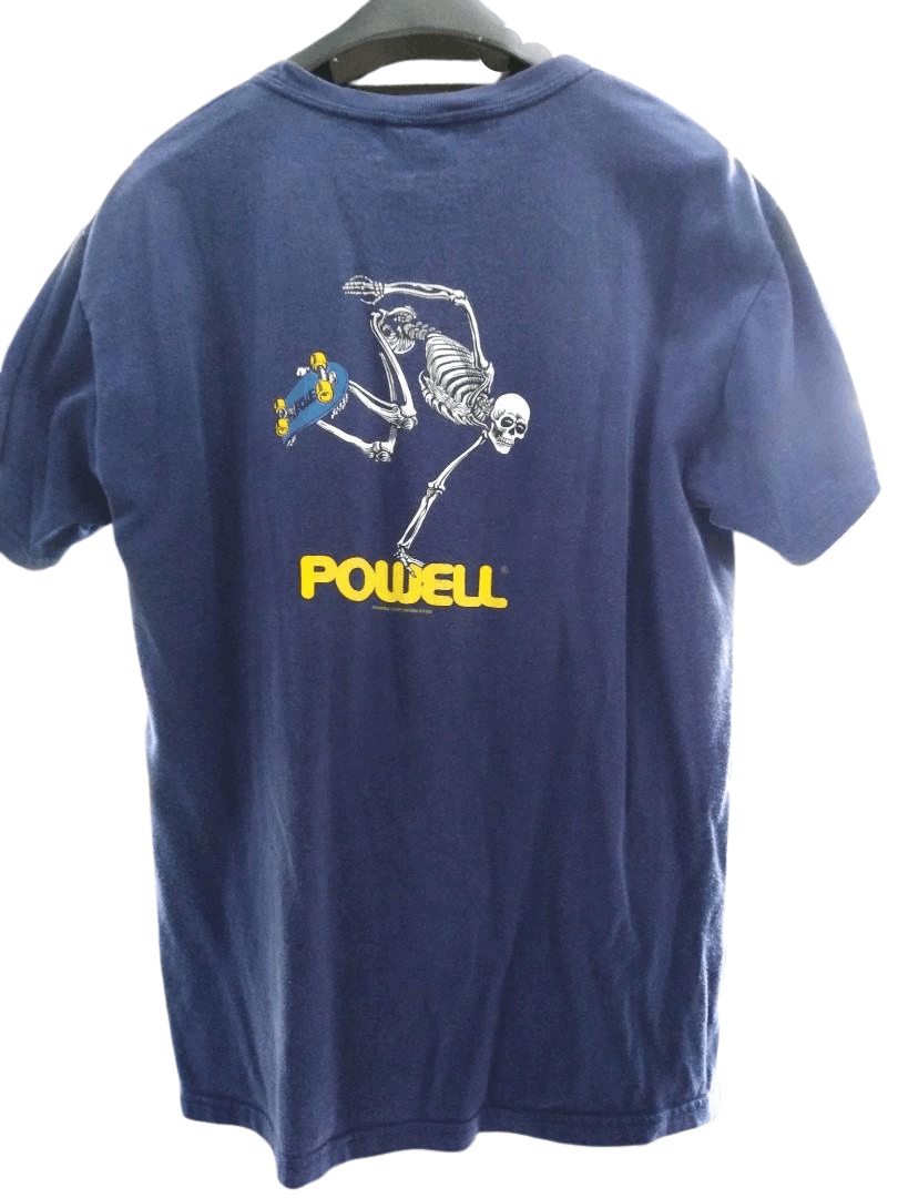 Bones × Powell Peralta × Vintage Rare Vintage Powell Peralta Bones Skateboard Streetwear Tee Size US S / EU 44-46 / 1 - 1 Thumbnail
