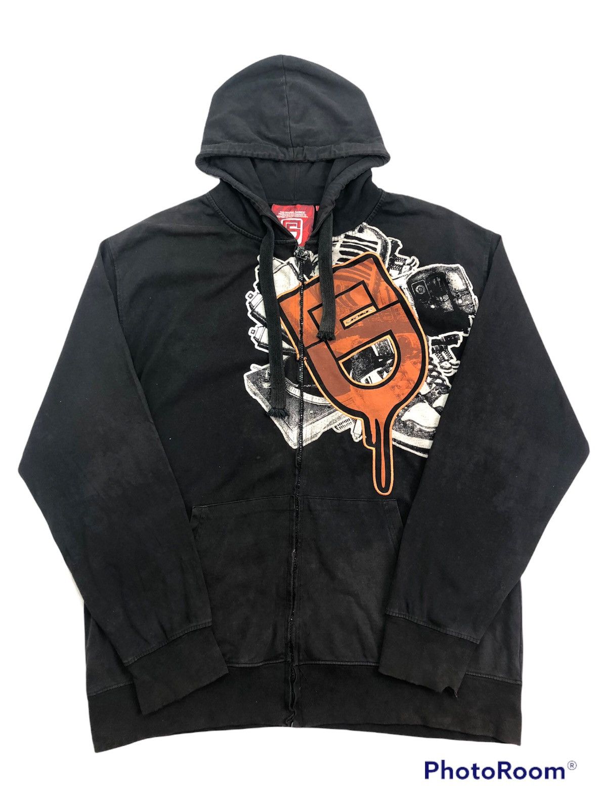 Japanese Brand Japanese Shock 5 by Pislick Sweatshirt Hoodie Size US XL / EU 56 / 4 - 1 Thumbnail
