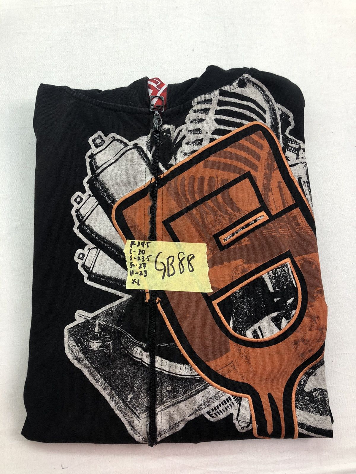 Japanese Brand Japanese Shock 5 by Pislick Sweatshirt Hoodie Size US XL / EU 56 / 4 - 9 Thumbnail