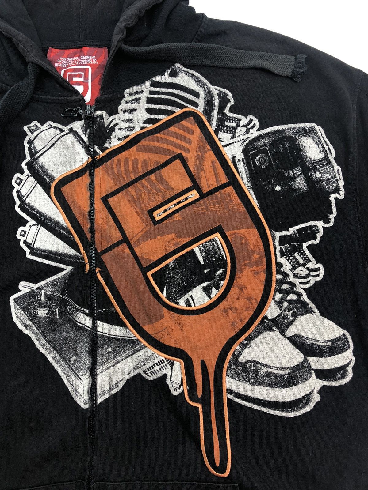Japanese Brand Japanese Shock 5 by Pislick Sweatshirt Hoodie Size US XL / EU 56 / 4 - 3 Thumbnail