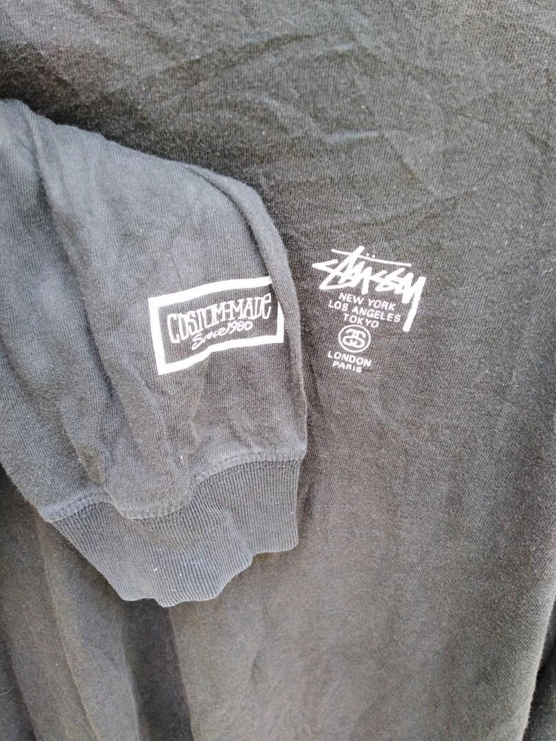 Stussy Stussy Tour Logo Custom Made Long Sleeve Shirt Size US M / EU 48-50 / 2 - 5 Thumbnail