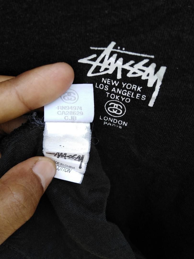 Stussy Stussy Tour Logo Custom Made Long Sleeve Shirt Size US M / EU 48-50 / 2 - 7 Thumbnail