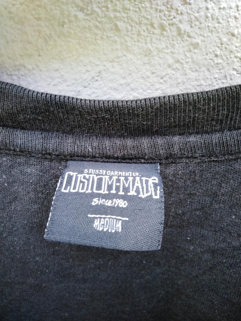 Stussy Stussy Tour Logo Custom Made Long Sleeve Shirt Size US M / EU 48-50 / 2 - 3 Thumbnail