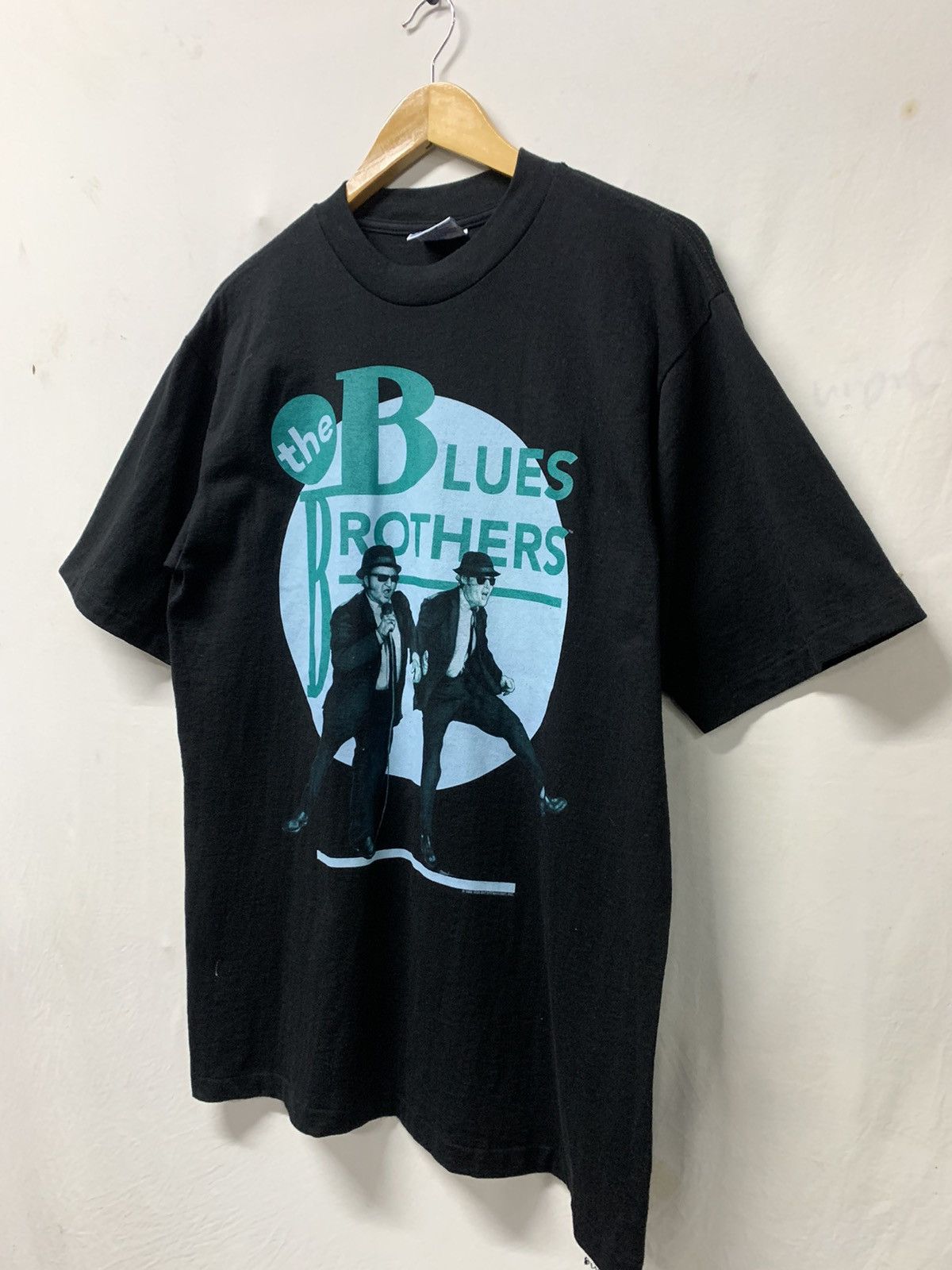 Band Tees × Vintage Vintage 90s The Blues Brother T Shirt Size US L / EU 52-54 / 3 - 2 Thumbnail