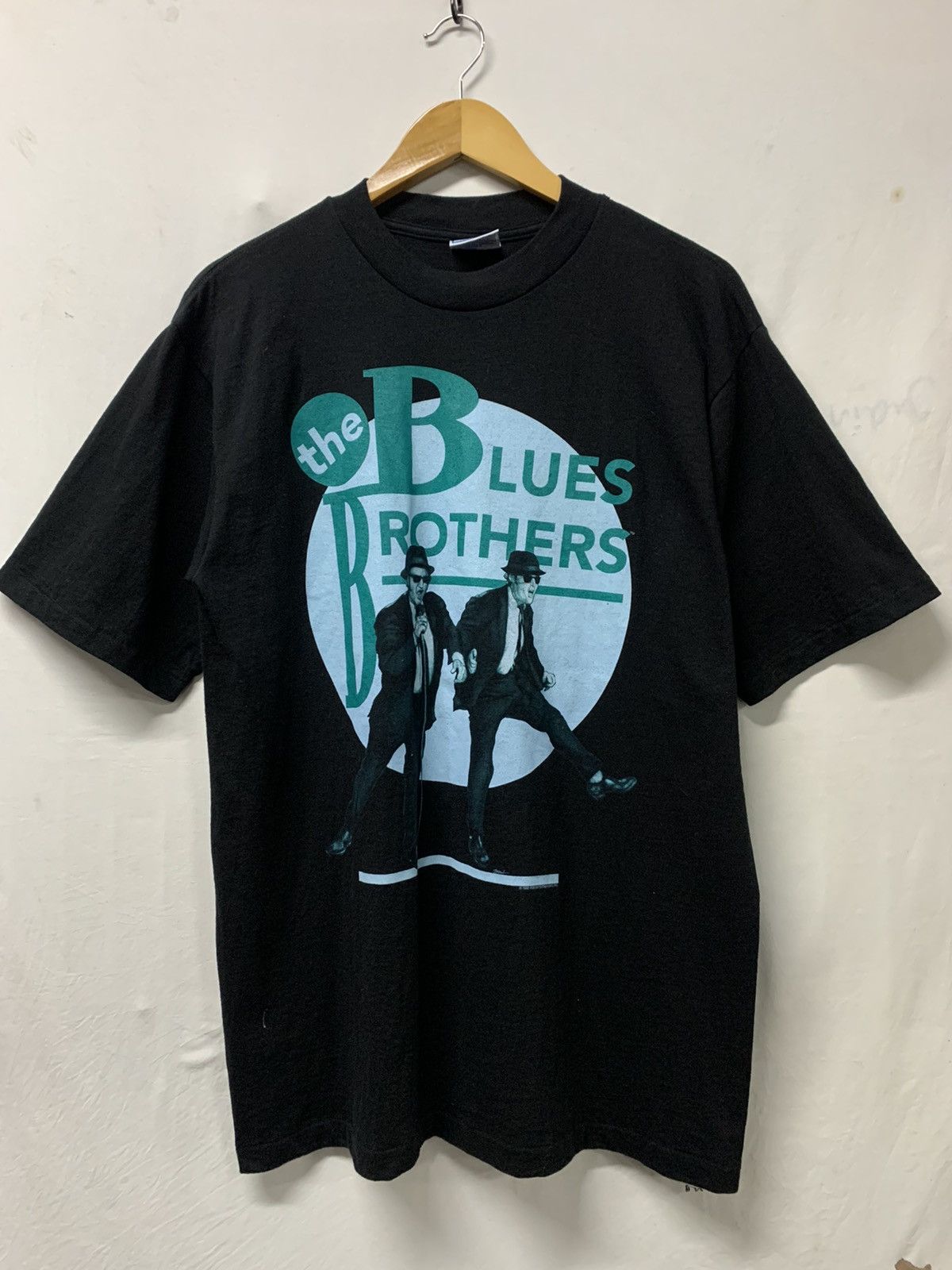Band Tees × Vintage Vintage 90s The Blues Brother T Shirt Size US L / EU 52-54 / 3 - 1 Thumbnail
