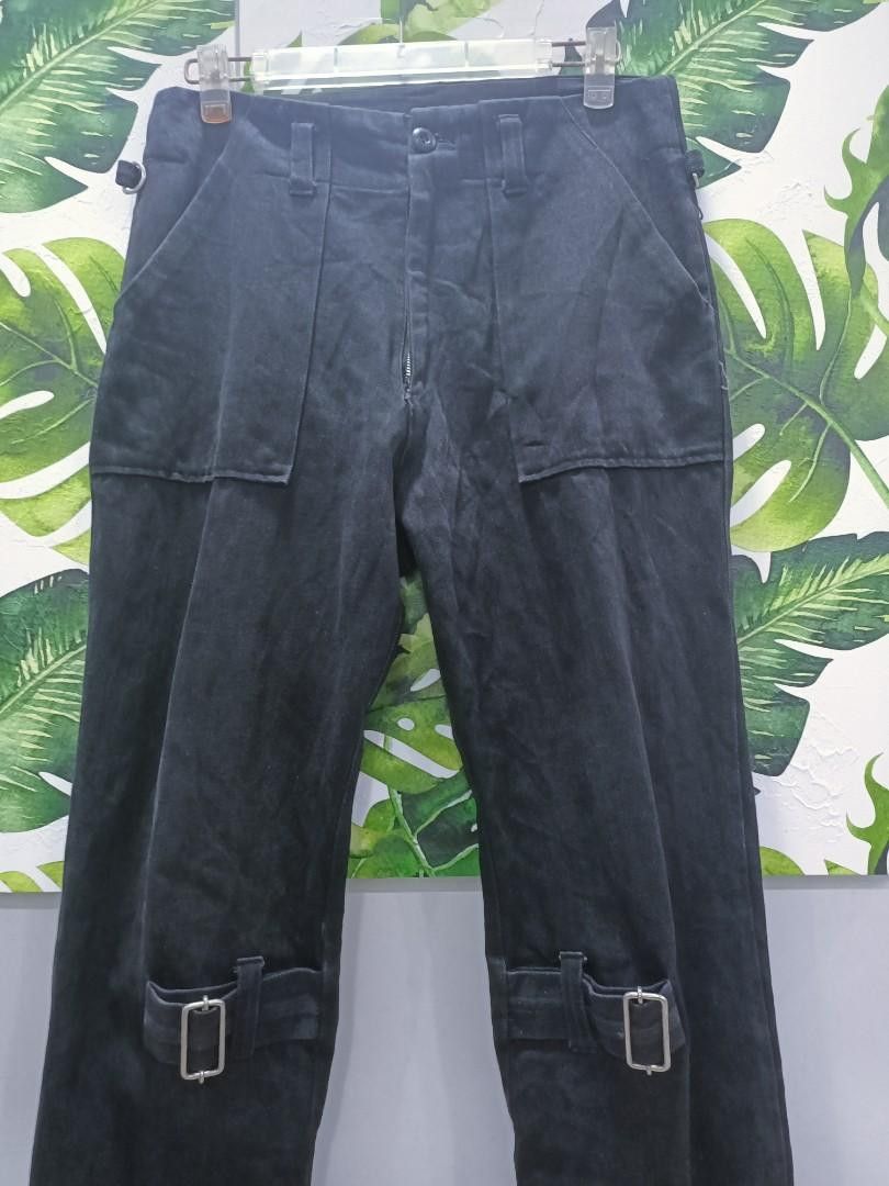 Vintage Vintage Japanese Punk Bondage Denim – One of a Kind Size US 31 - 3 Thumbnail