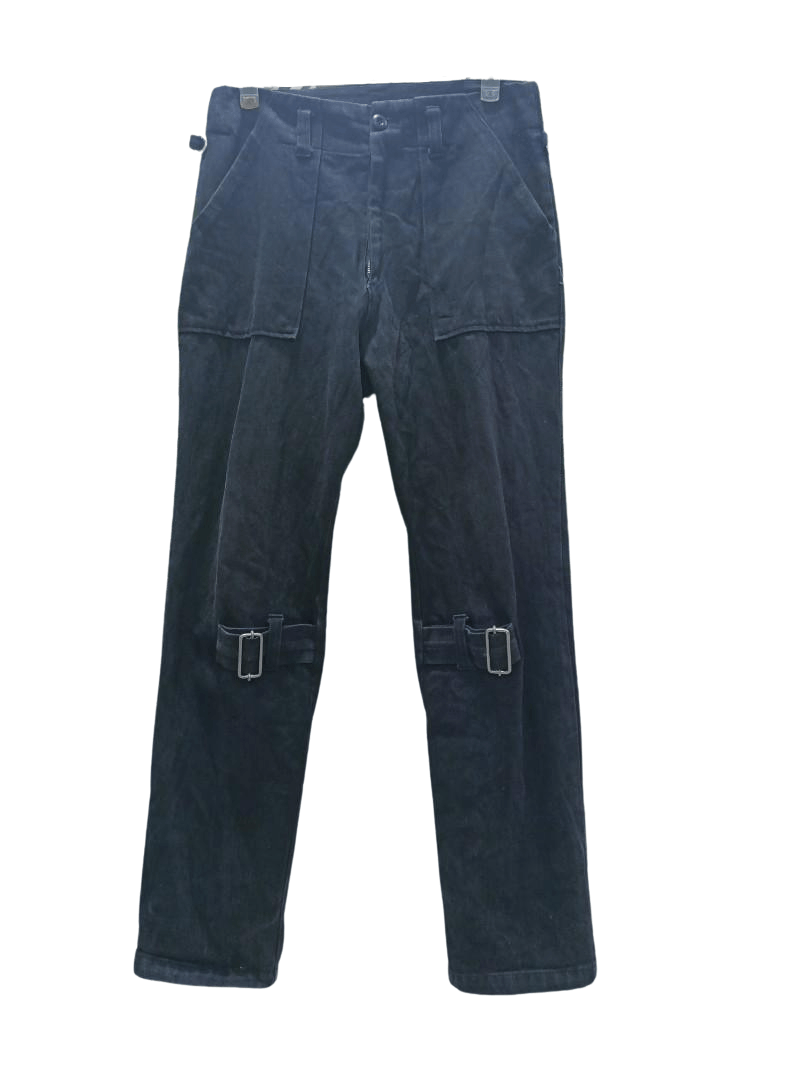 Vintage Vintage Japanese Punk Bondage Denim – One of a Kind Size US 31 - 2 Thumbnail