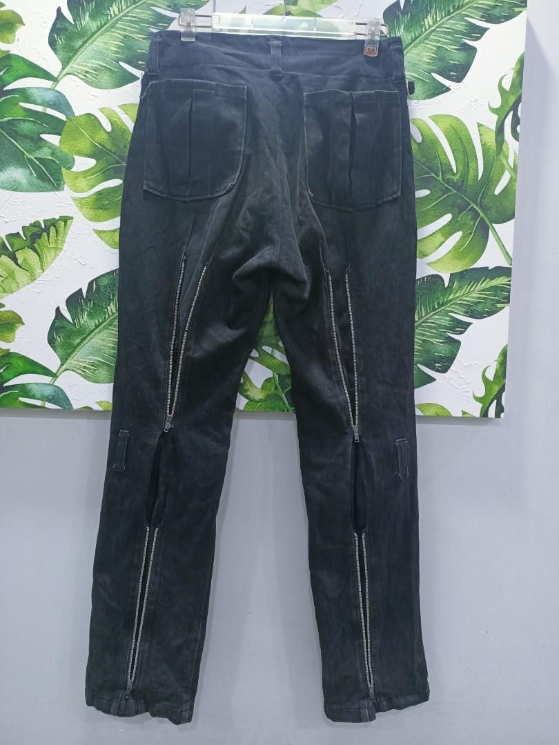 Vintage Vintage Japanese Punk Bondage Denim – One of a Kind Size US 31 - 4 Thumbnail