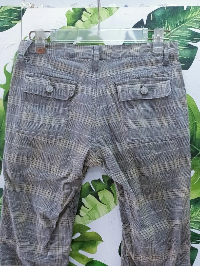 Japanese Brand × Vintage Japanese Tartan Bush Pants Bootcut Style Size US 30 / EU 46 - 4 Thumbnail