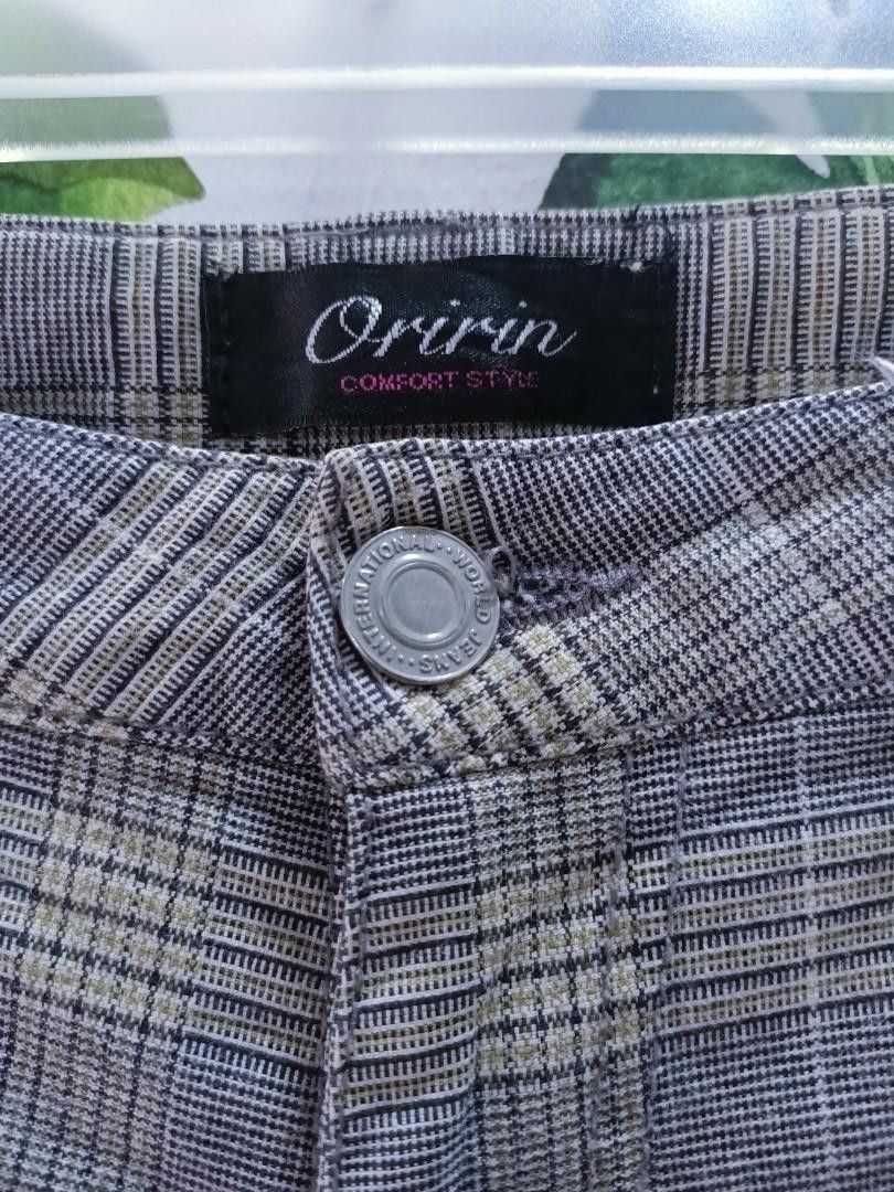 Japanese Brand × Vintage Japanese Tartan Bush Pants Bootcut Style Size US 30 / EU 46 - 5 Thumbnail