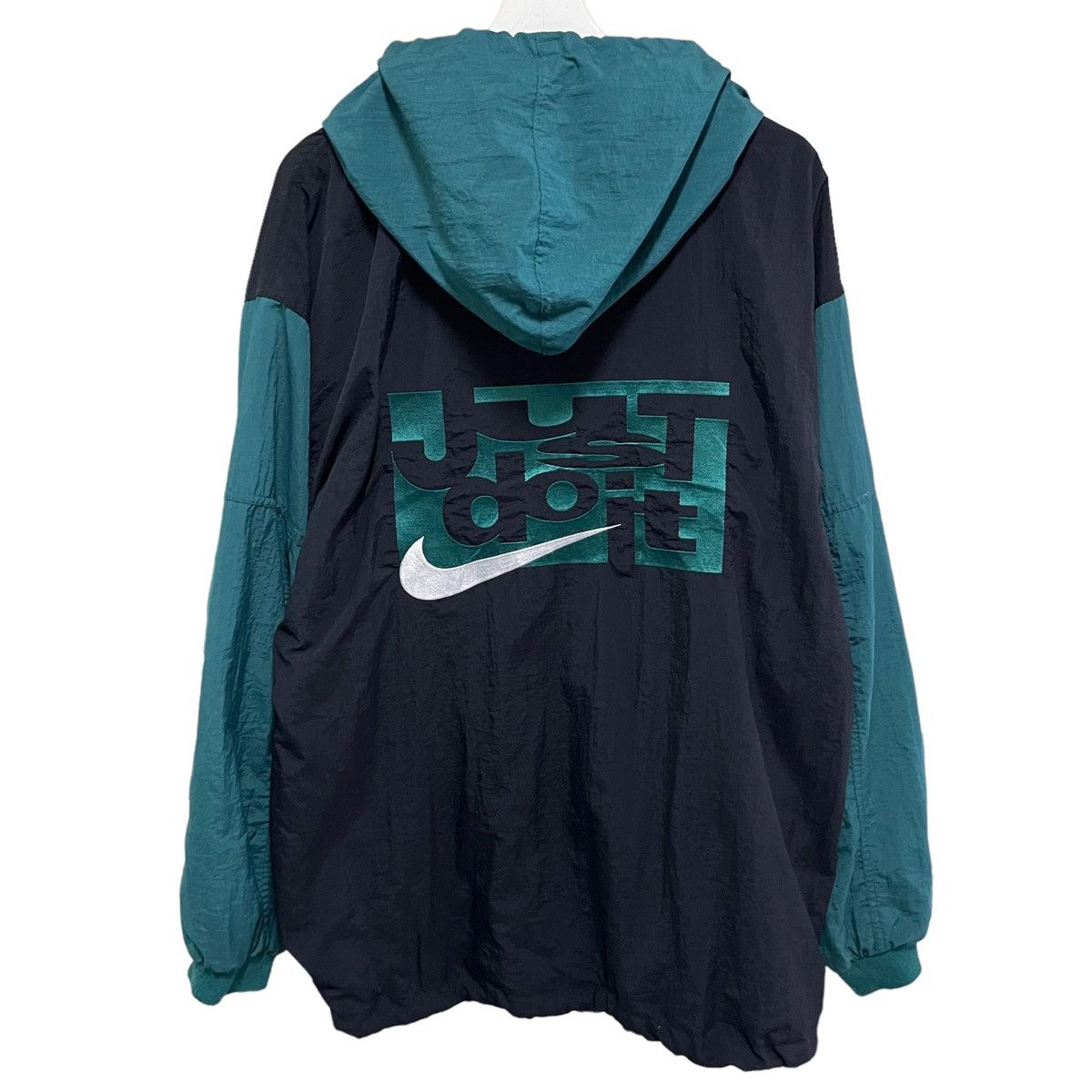 Nike × Vintage 💥 90s NIKE JDI TRAINER ZIPPER JACKET Size US L / EU 52-54 / 3 - 5 Thumbnail