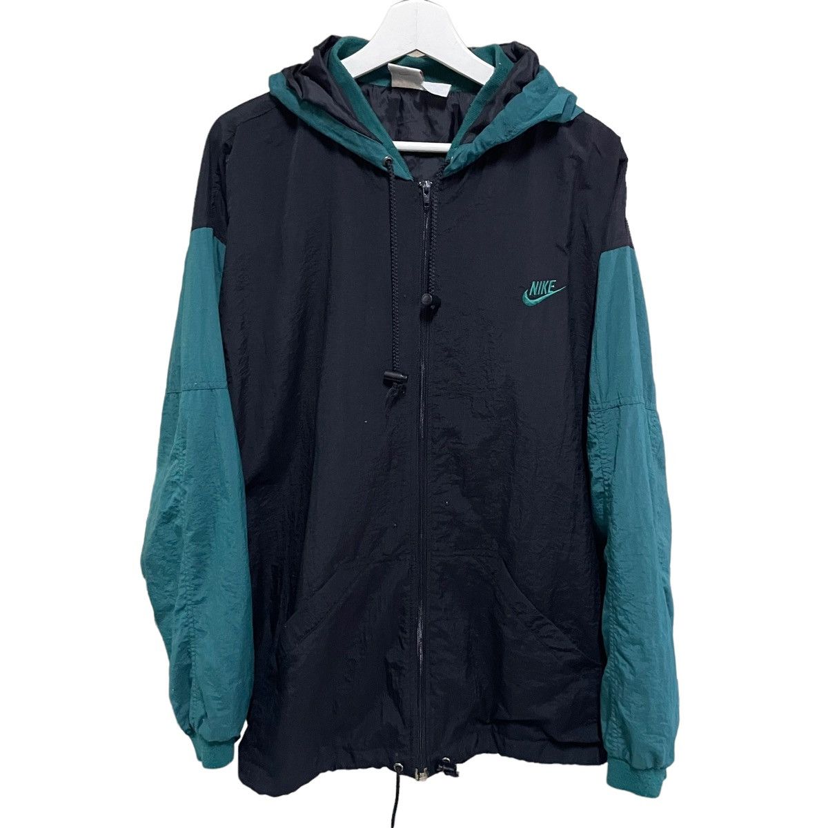 Nike × Vintage 💥 90s NIKE JDI TRAINER ZIPPER JACKET Size US L / EU 52-54 / 3 - 2 Thumbnail