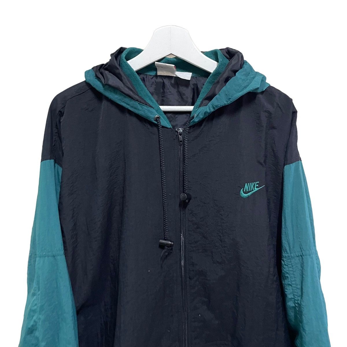 Nike × Vintage 💥 90s NIKE JDI TRAINER ZIPPER JACKET Size US L / EU 52-54 / 3 - 4 Thumbnail