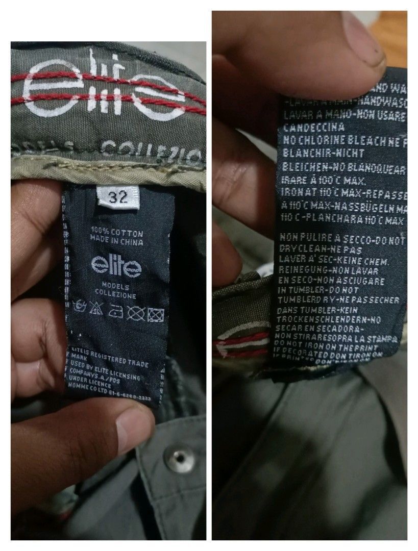 Designer Elite Models Bondage Tactical Cargo Pants W32 Size US 32 / EU 48 - 11 Thumbnail