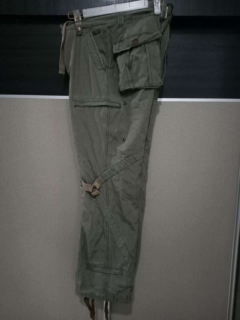 Designer Elite Models Bondage Tactical Cargo Pants W32 Size US 32 / EU 48 - 6 Thumbnail