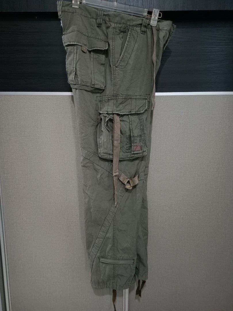 Designer Elite Models Bondage Tactical Cargo Pants W32 Size US 32 / EU 48 - 8 Thumbnail