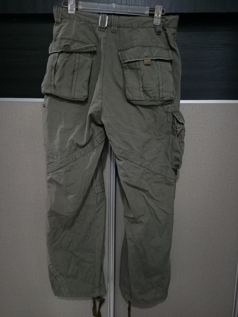 Designer Elite Models Bondage Tactical Cargo Pants W32 Size US 32 / EU 48 - 4 Thumbnail