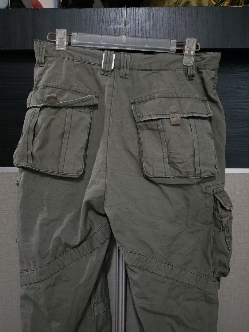 Designer Elite Models Bondage Tactical Cargo Pants W32 Size US 32 / EU 48 - 5 Thumbnail